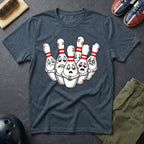 Scared Bowling Pins T-Shirt