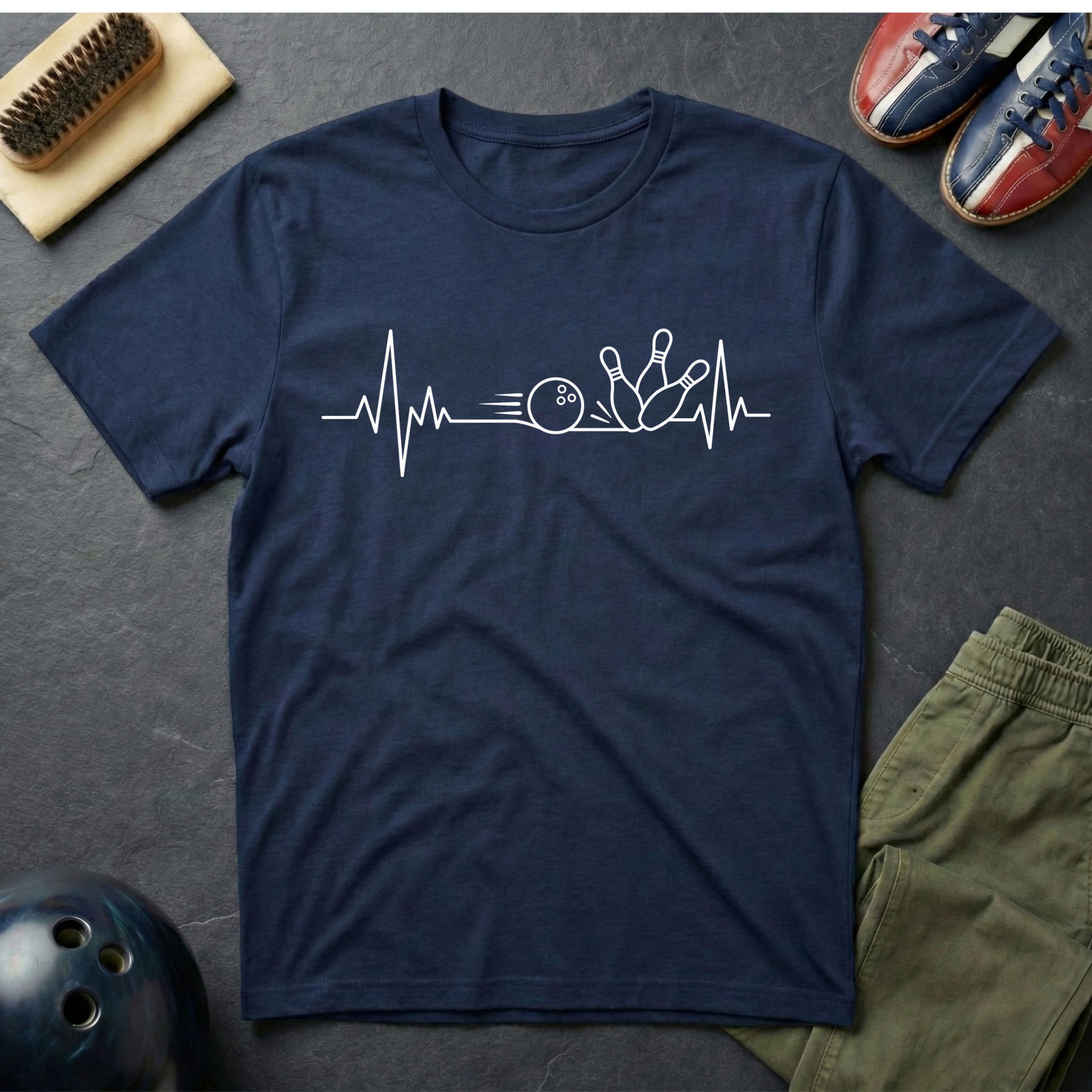 Bowling Heartbeat T-Shirt