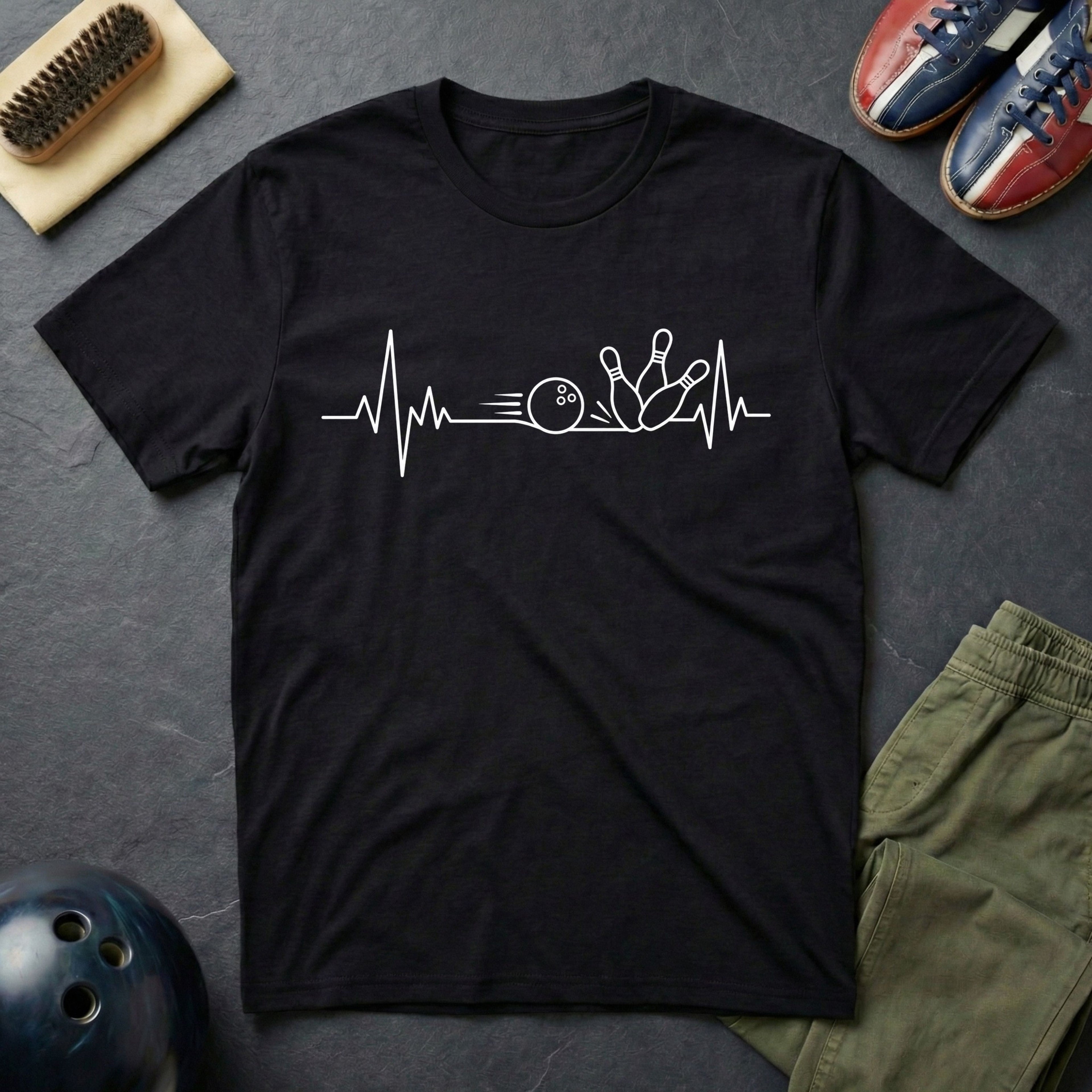 Bowling Heartbeat T-Shirt