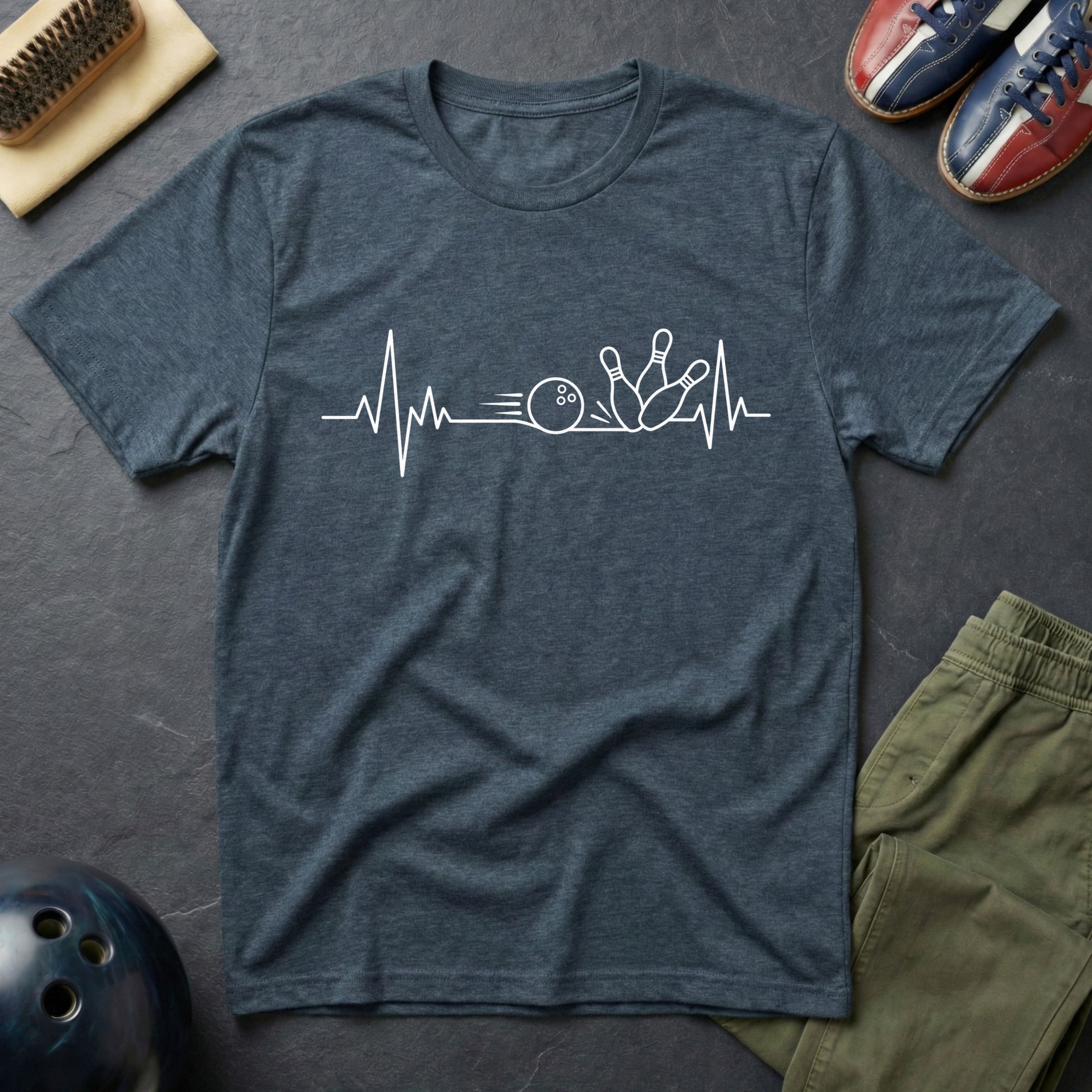 Bowling Heartbeat T-Shirt