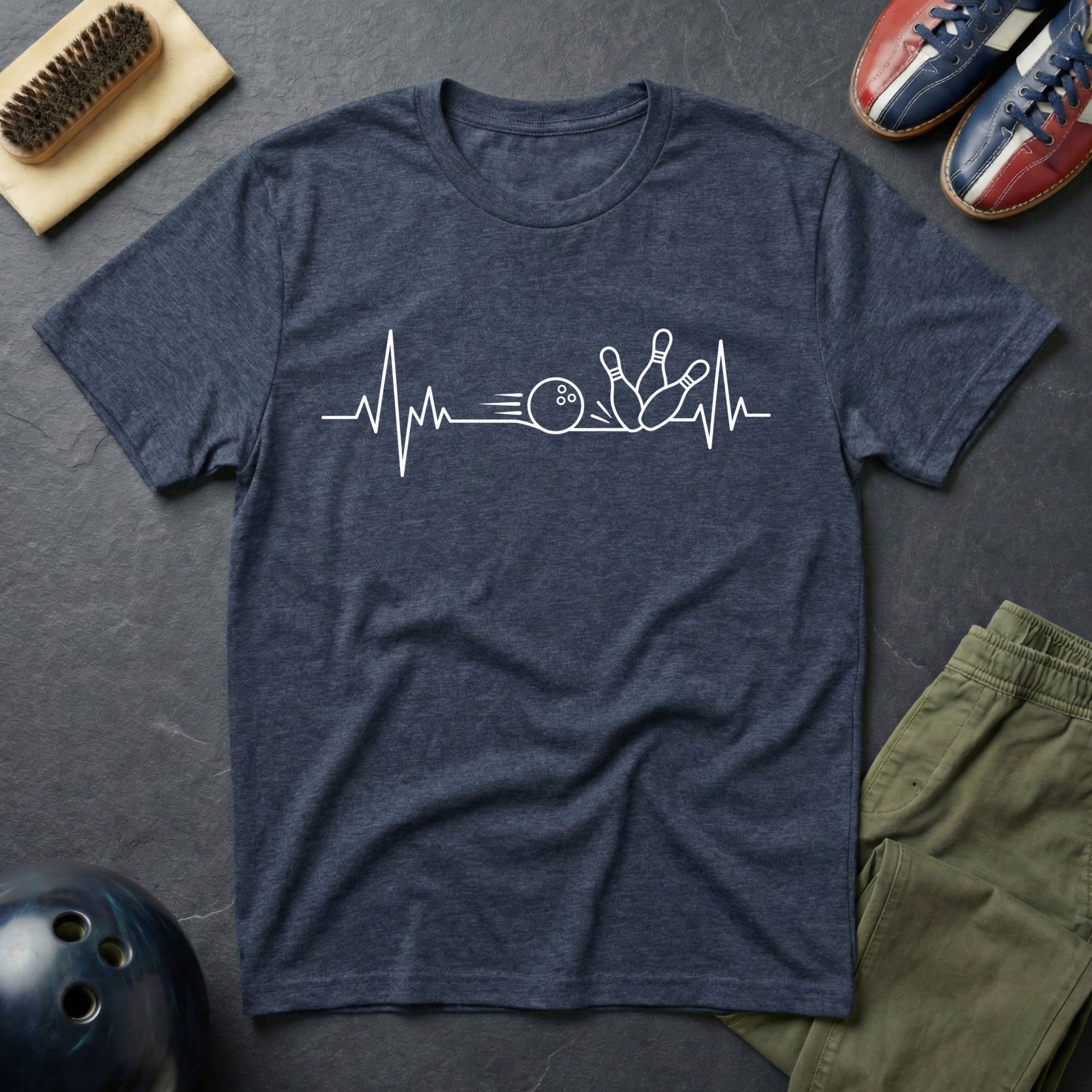 Bowling Heartbeat T-Shirt