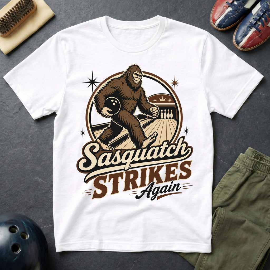 Sasquatch Strikes Again T-Shirt