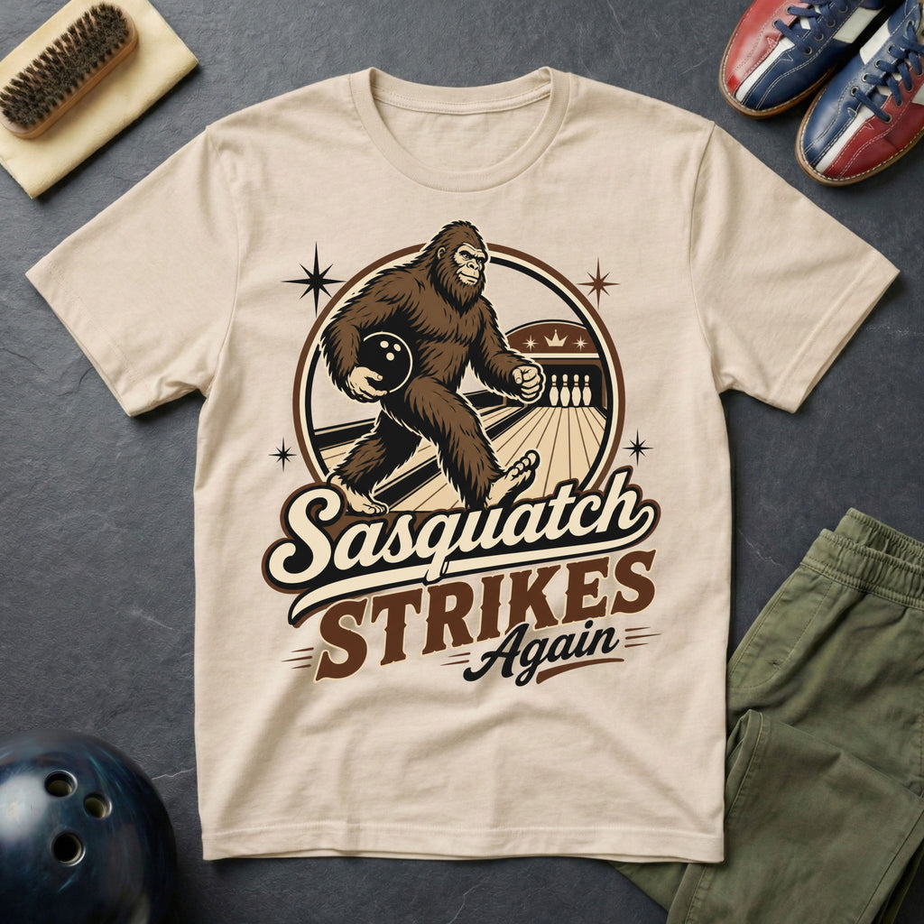 Sasquatch Strikes Again T-Shirt