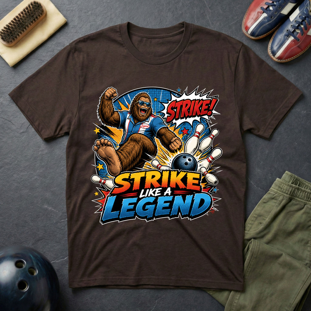 Bigfoot Strike Like A Legend T-Shirt