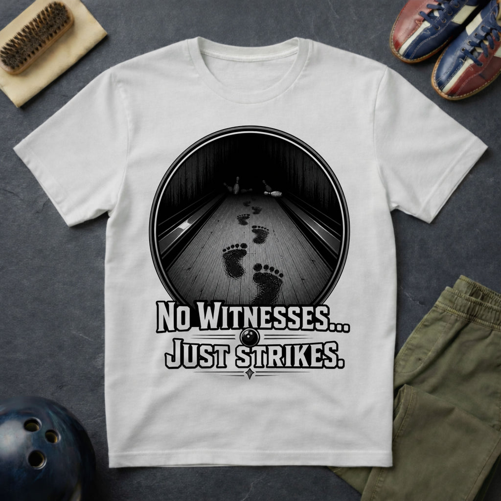 Bigfoot No Witnesses Just Strikes T-Shirt