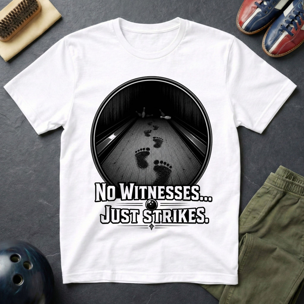 Bigfoot No Witnesses Just Strikes T-Shirt