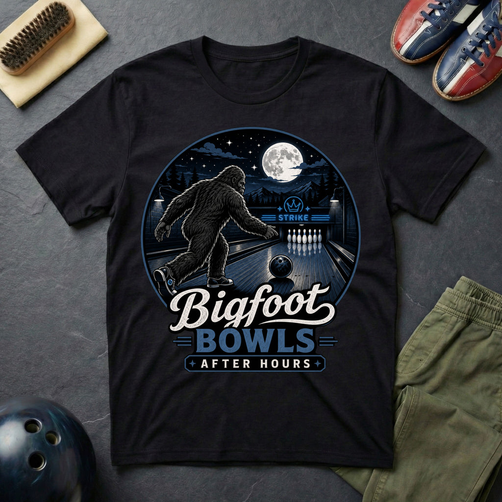 Bigfoot Bowls After Hours T-Shirt