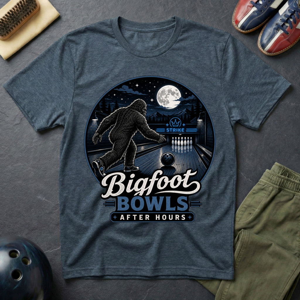 Bigfoot Bowls After Hours T-Shirt