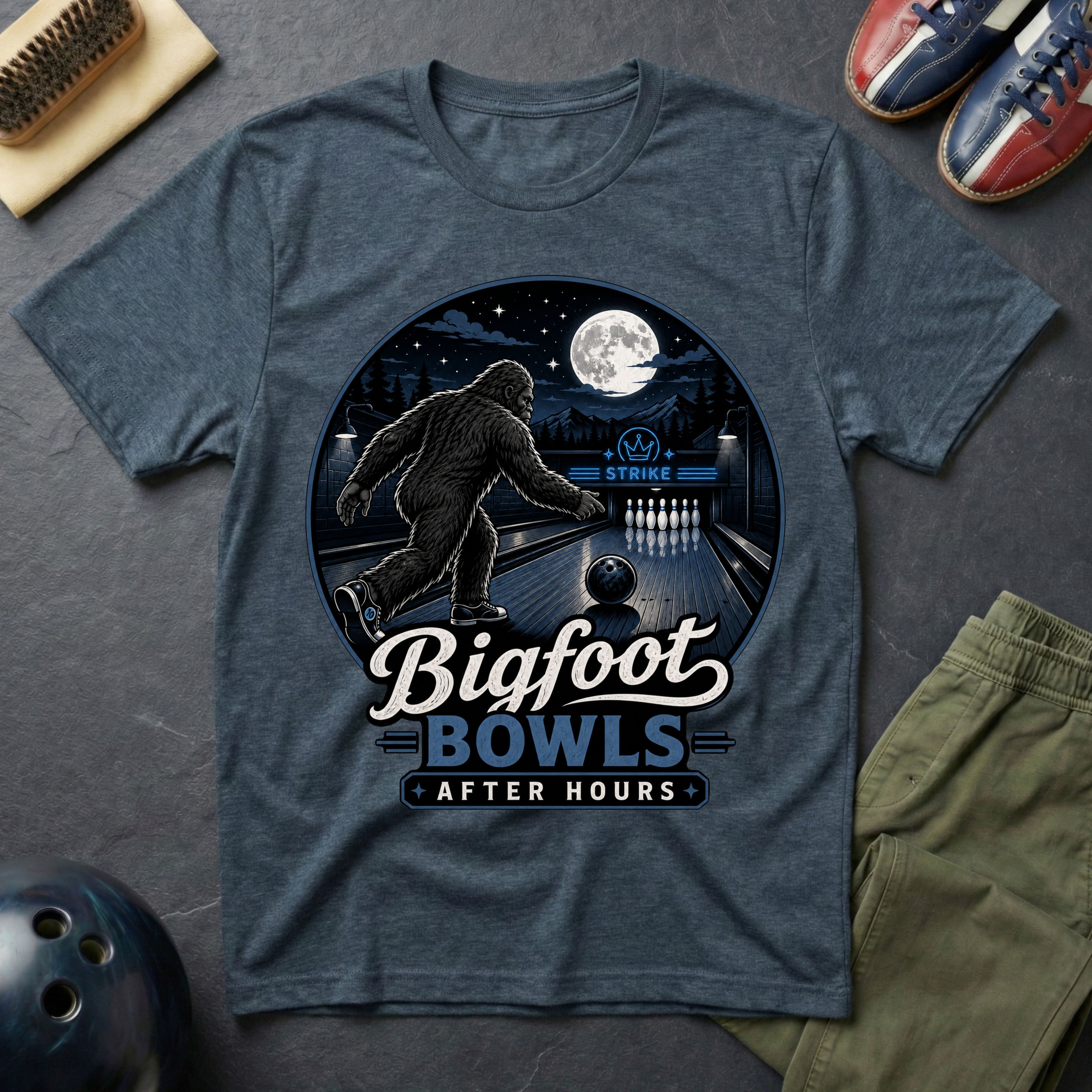 Bigfoot Bowls After Hours T-Shirt