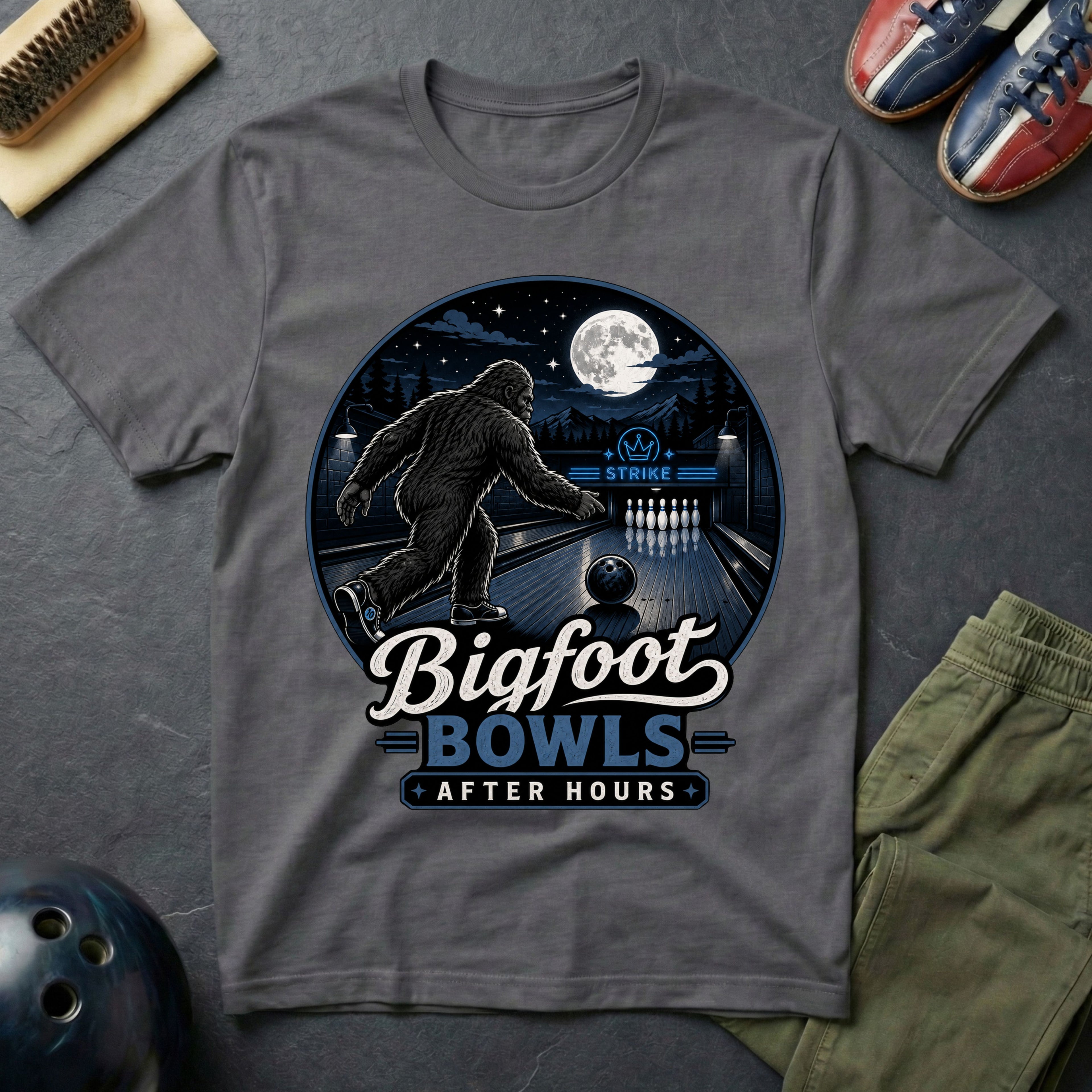 Bigfoot Bowls After Hours T-Shirt