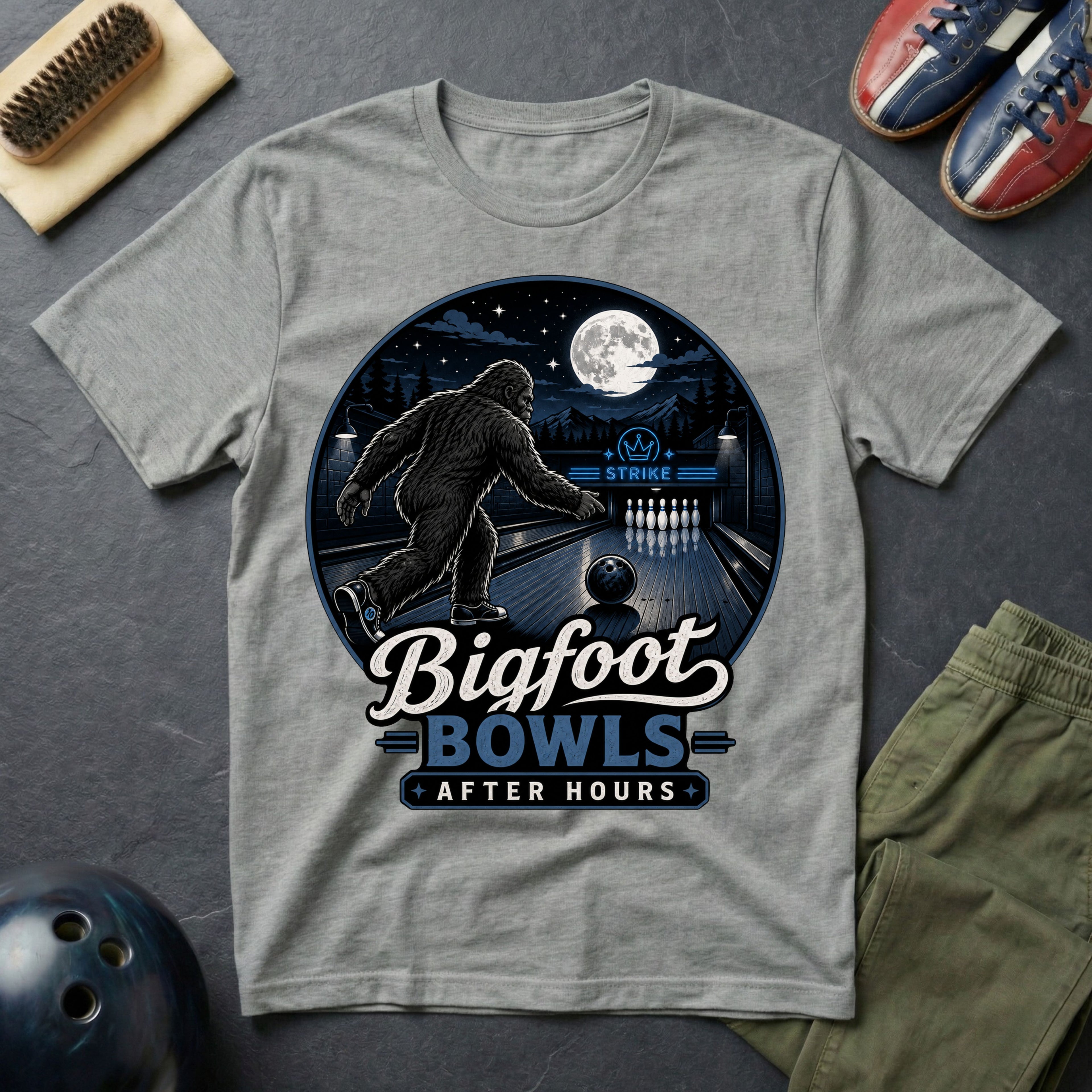 Bigfoot Bowls After Hours T-Shirt