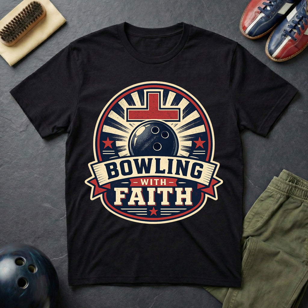 Bowling With Faith T-Shirt
