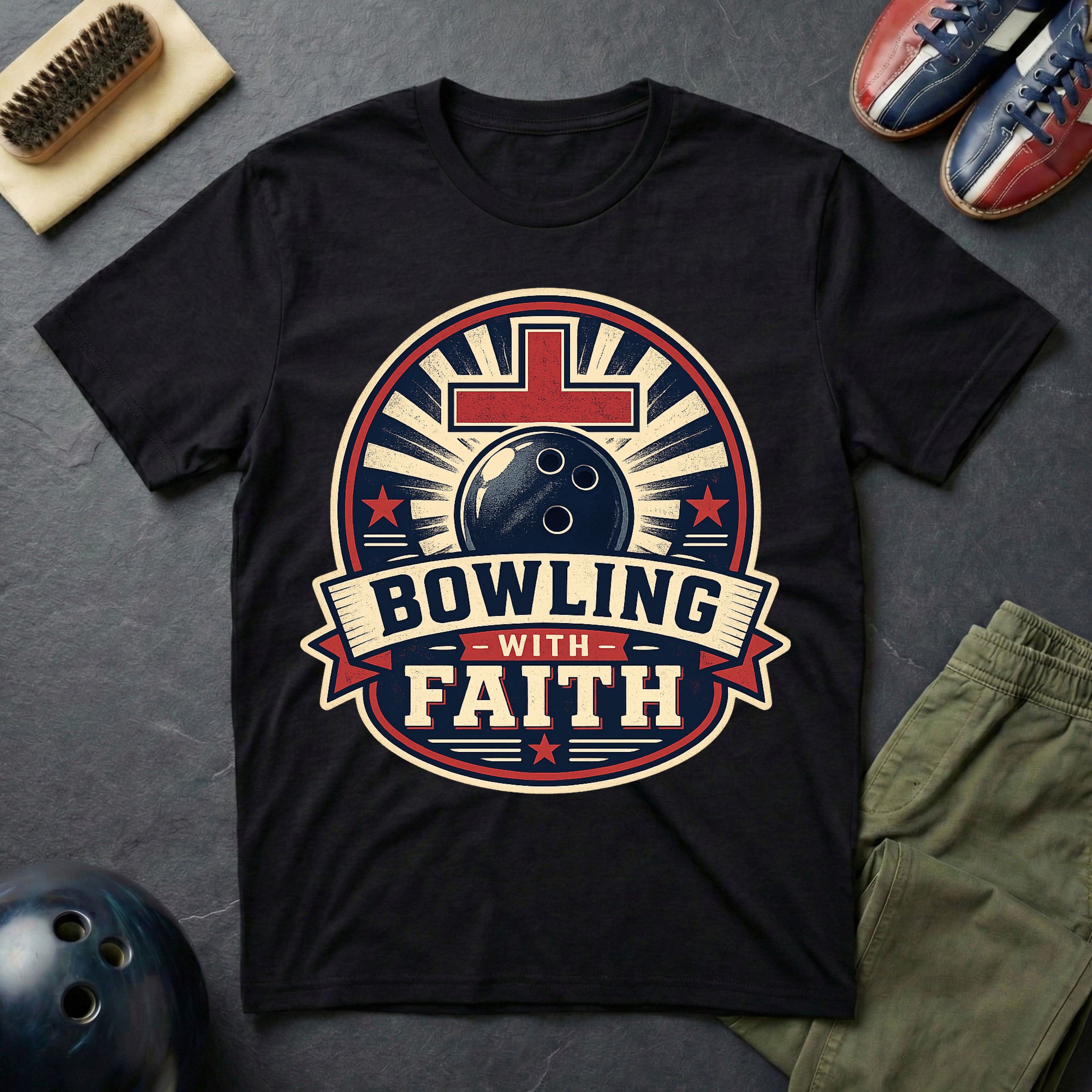 Bowling With Faith T-Shirt
