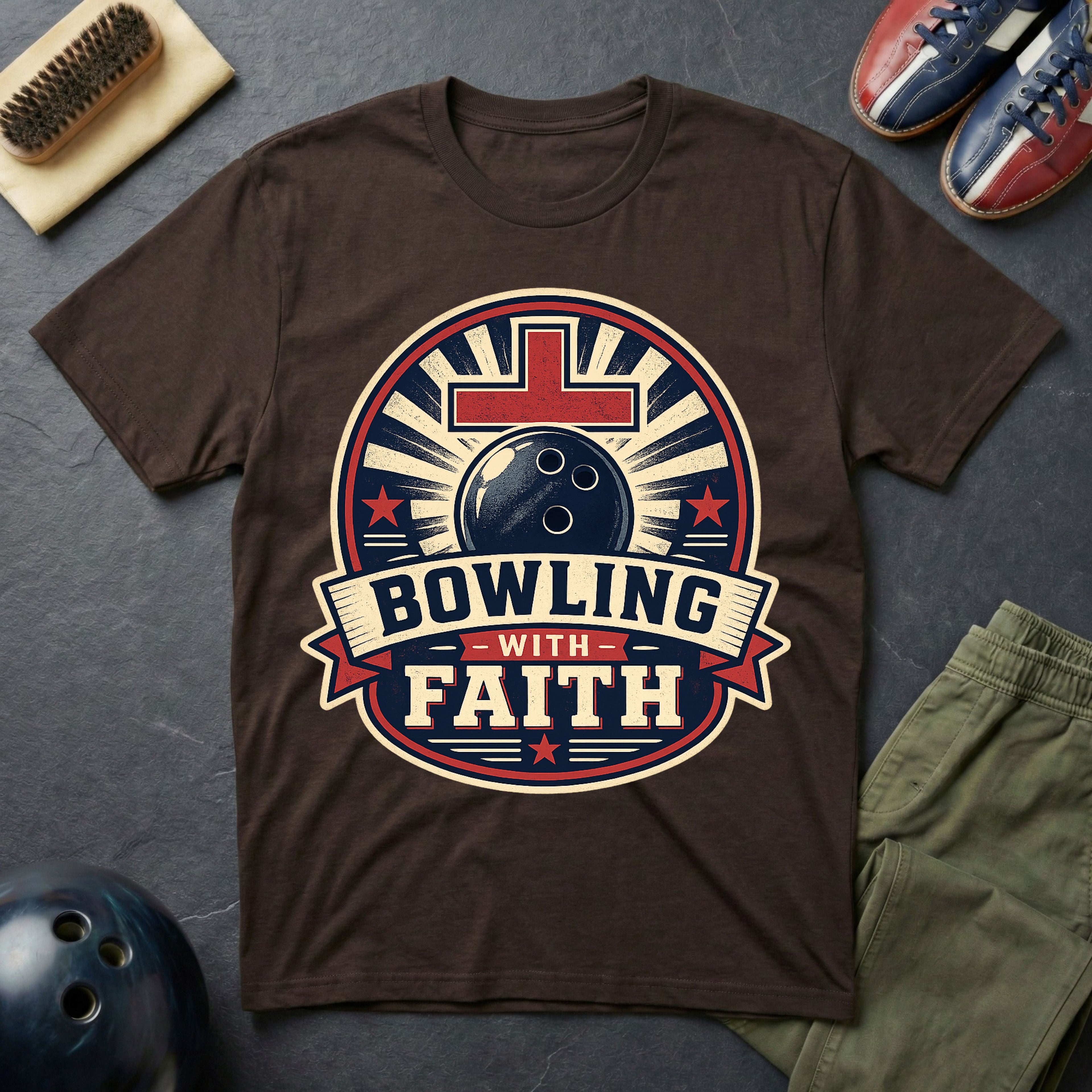 Bowling With Faith T-Shirt
