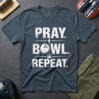 Pray. Bowl. Repeat. T-Shirt