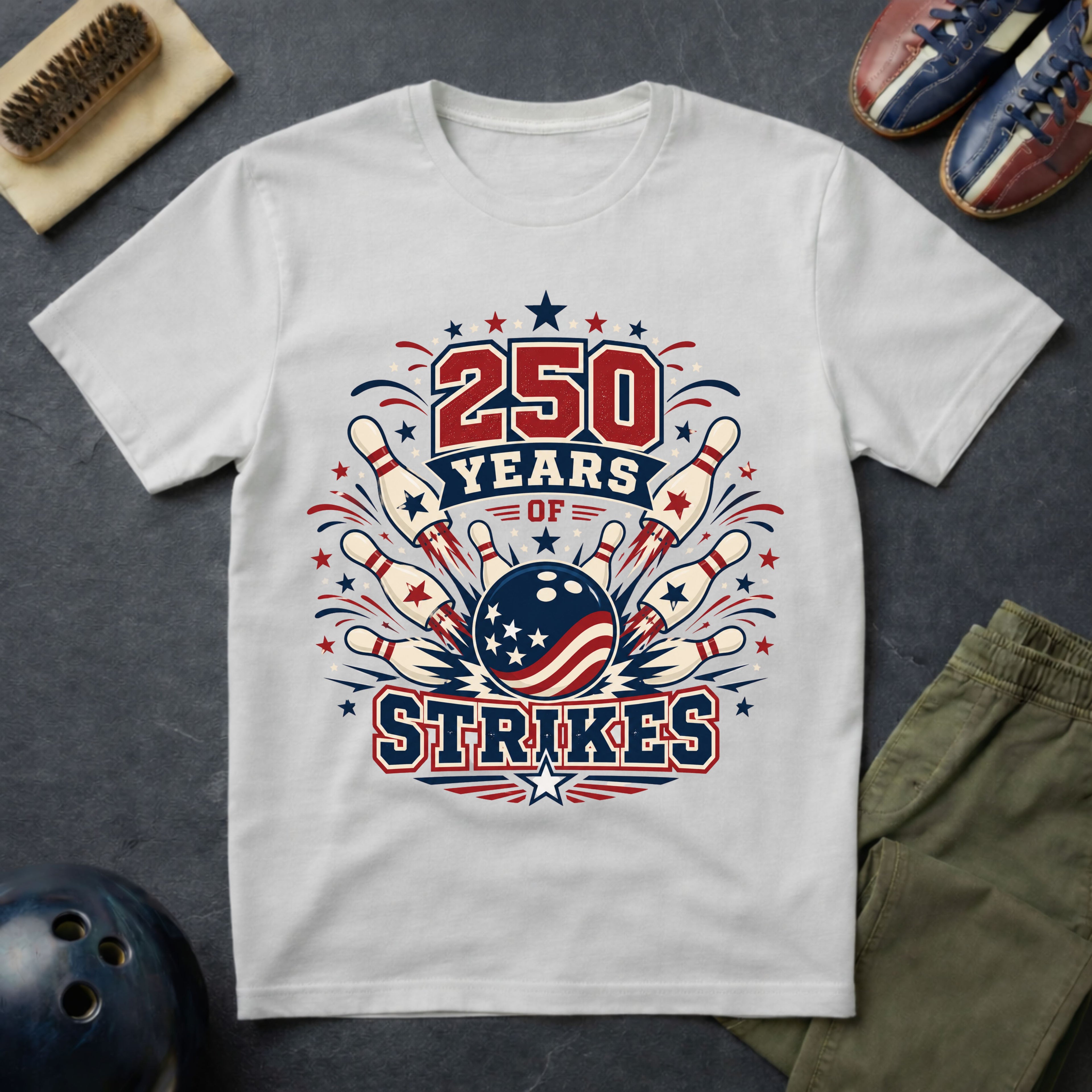 250 Years Of Strikes T-Shirt