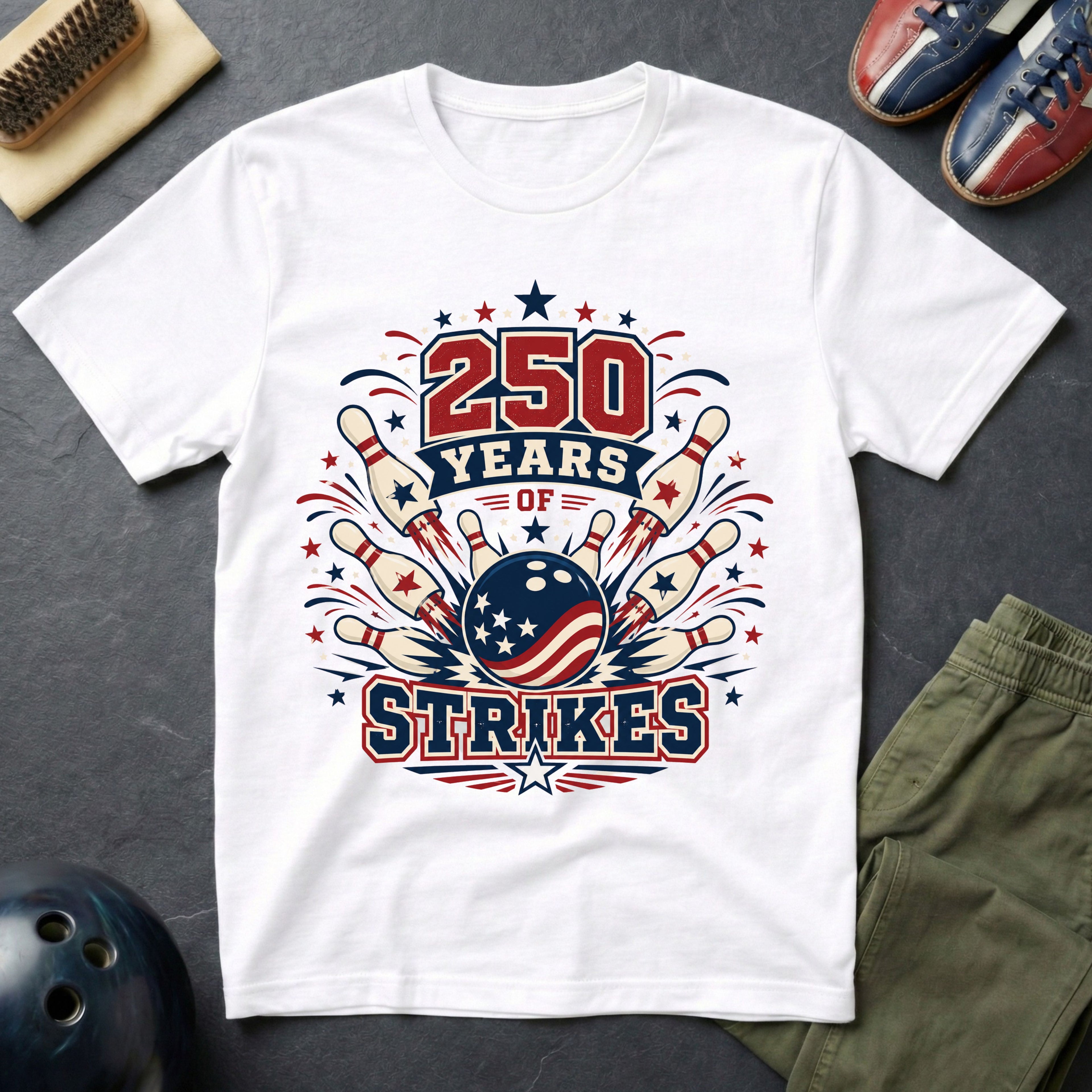 250 Years Of Strikes T-Shirt