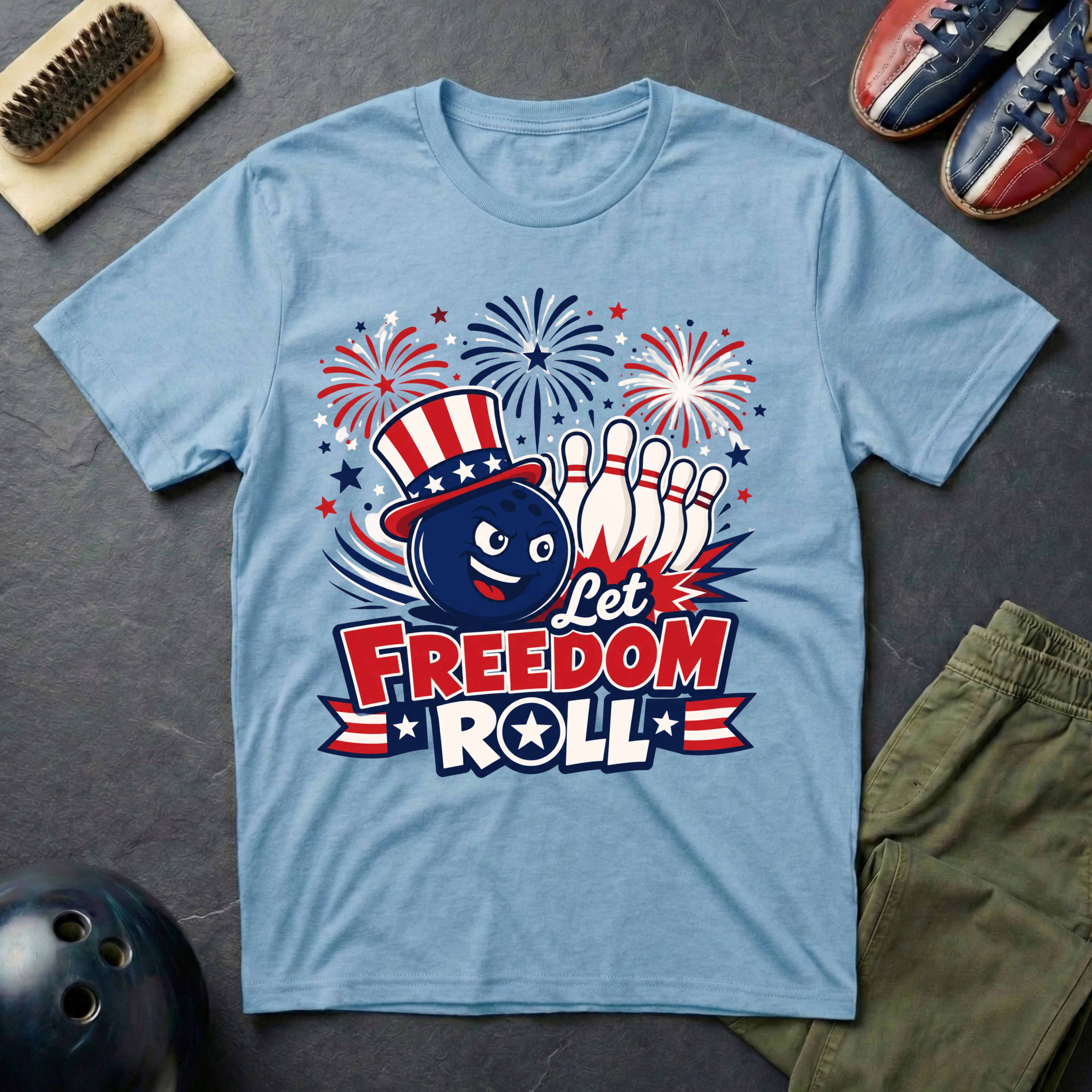 Let Freedom Roll T-Shirt