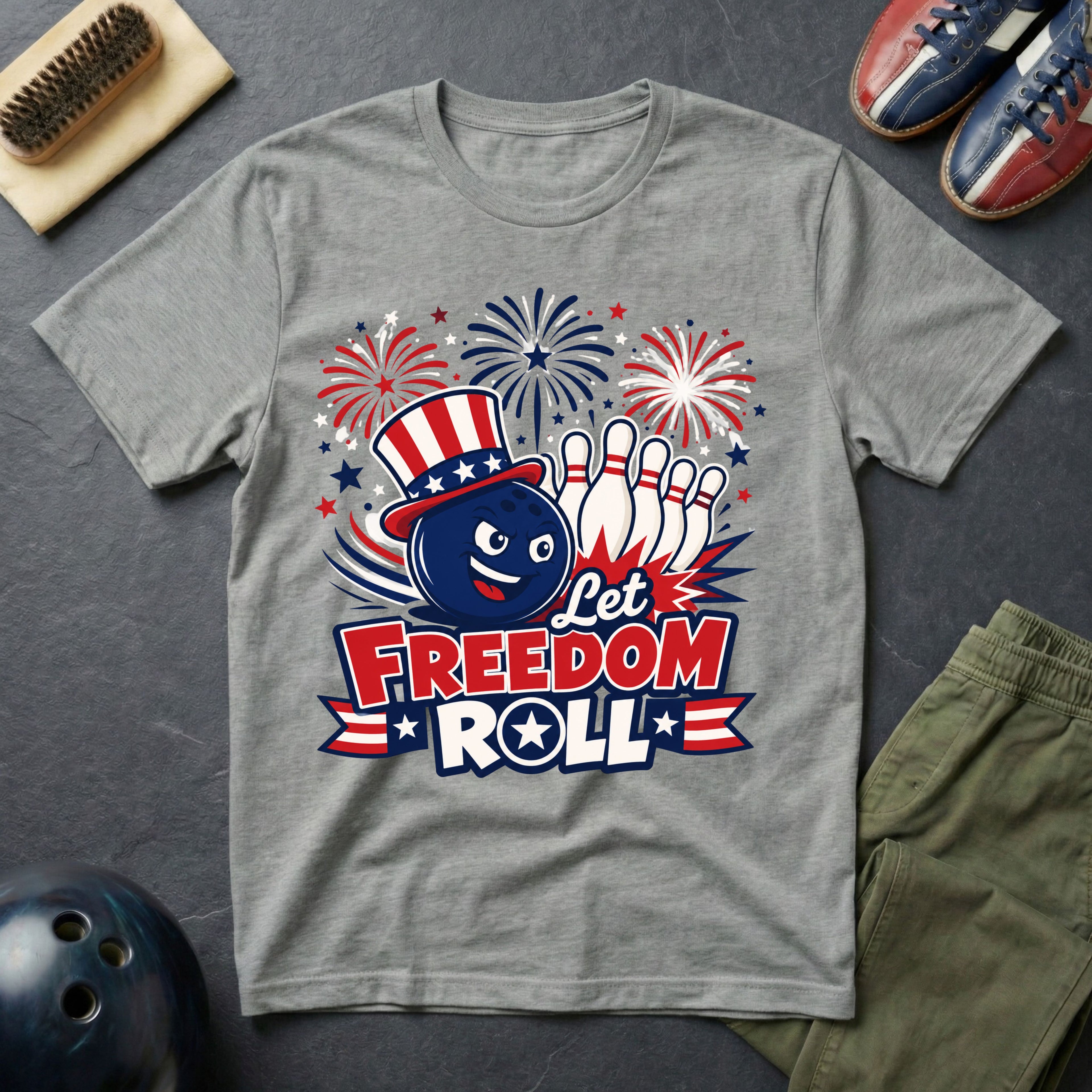 Let Freedom Roll T-Shirt