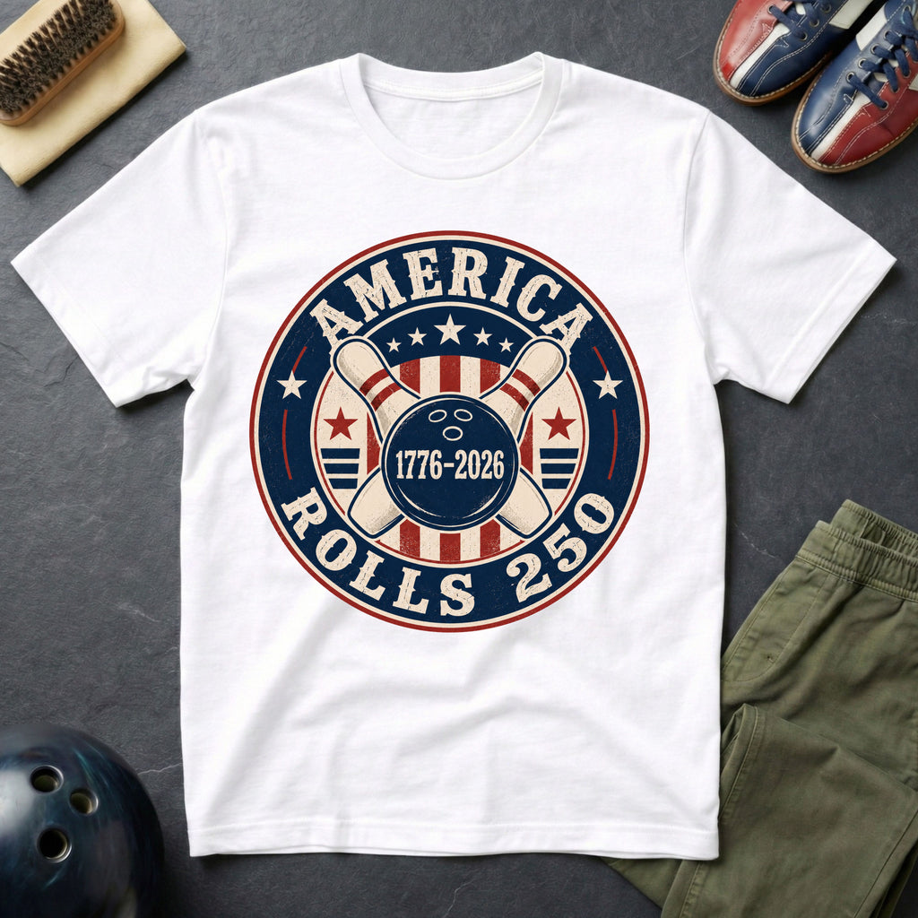 America Rolls 250 T-Shirt
