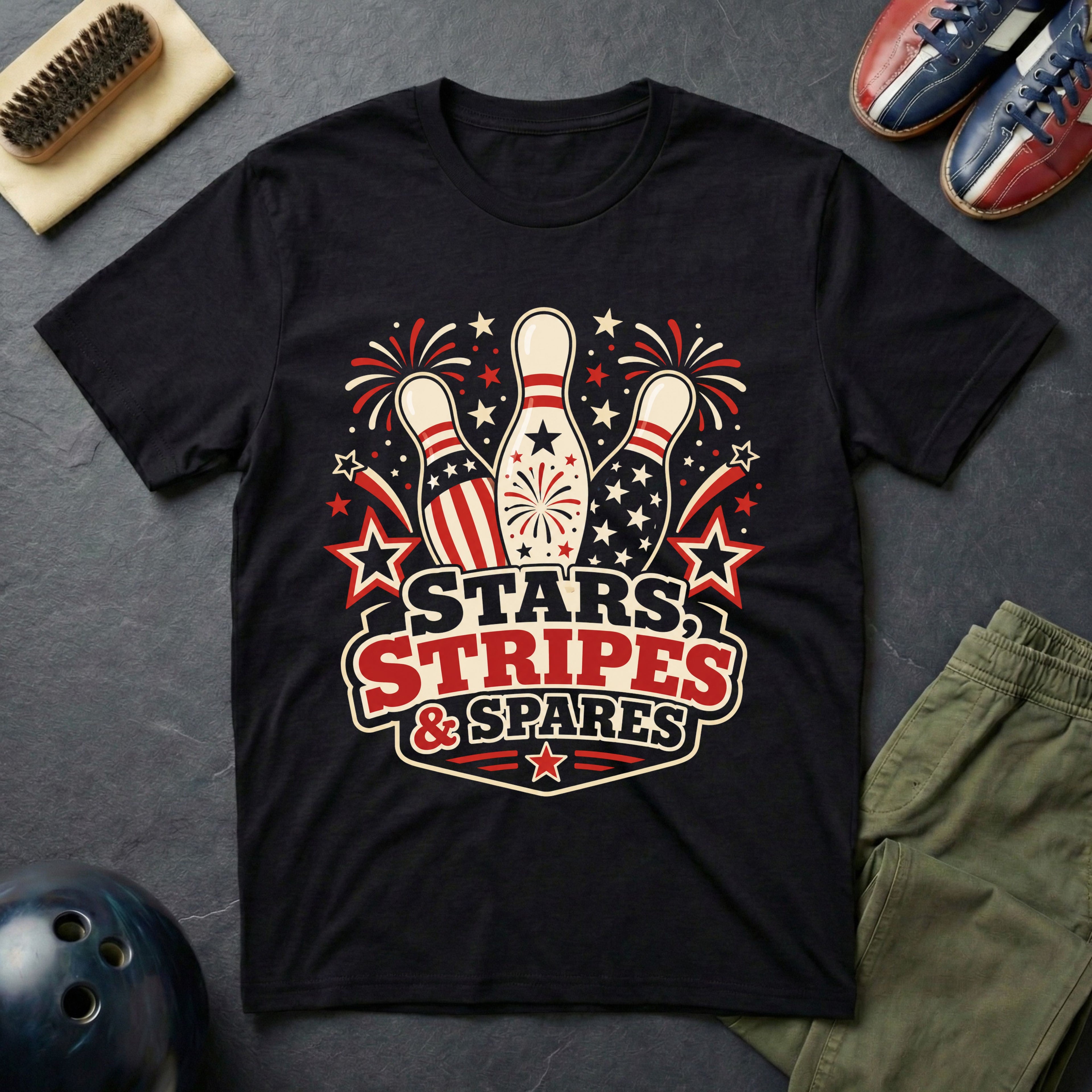 Stars Strips & Spares T-Shirt