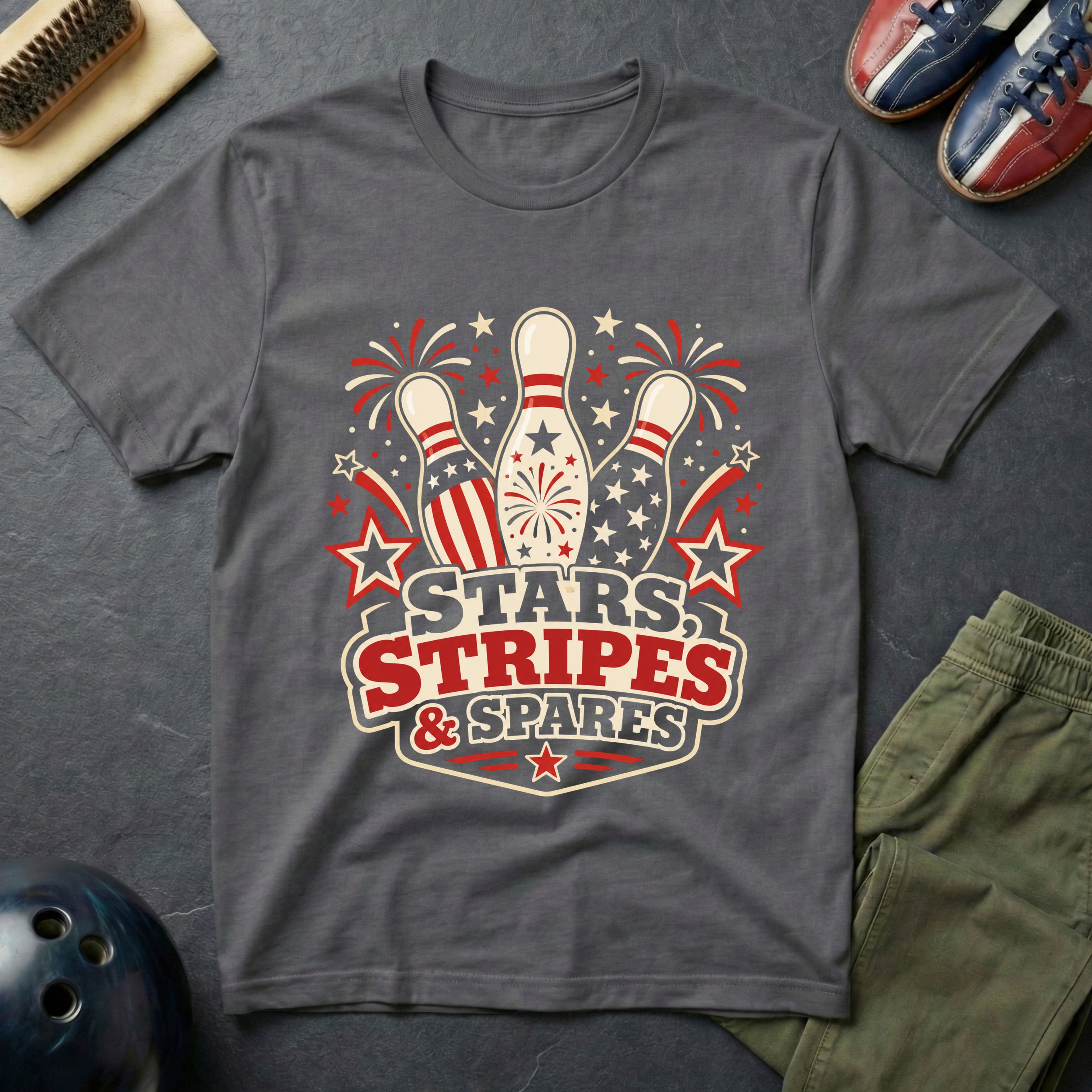 Stars Strips & Spares T-Shirt