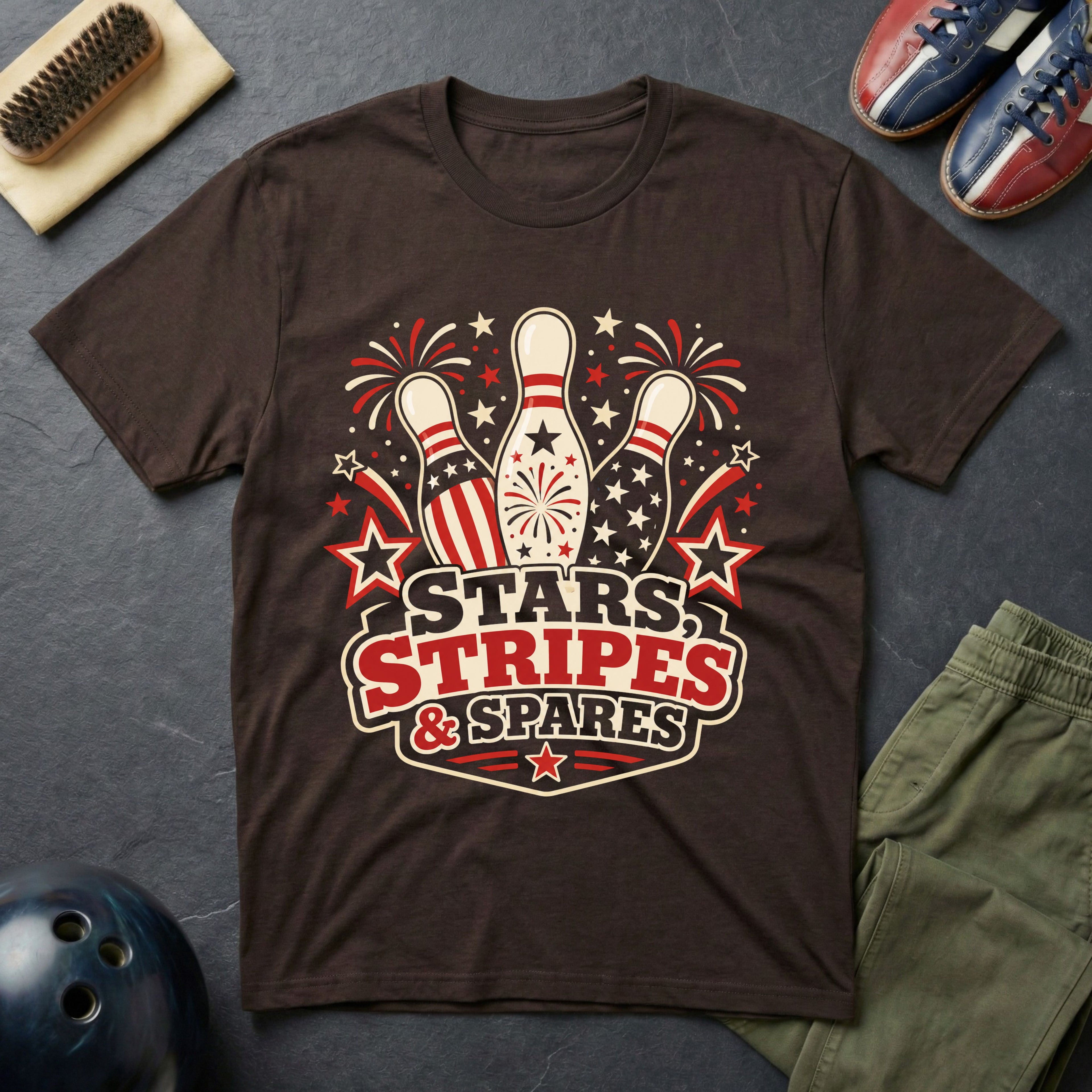 Stars Strips & Spares T-Shirt
