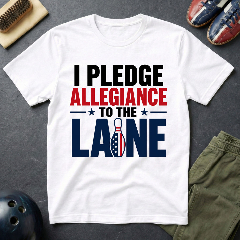 I Pledge Allegiance To The Lane T-Shirt