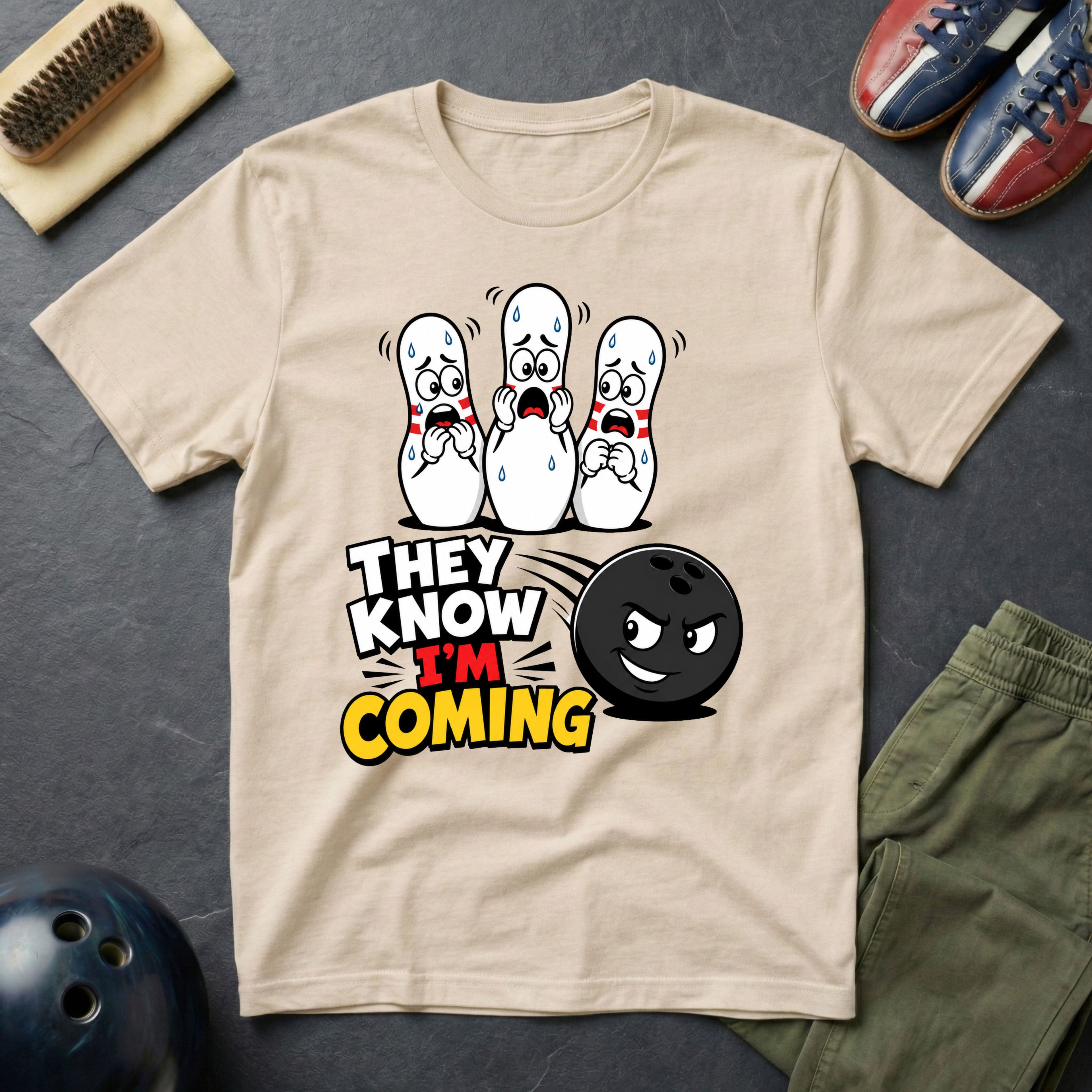 They Know I'm Coming T-Shirt