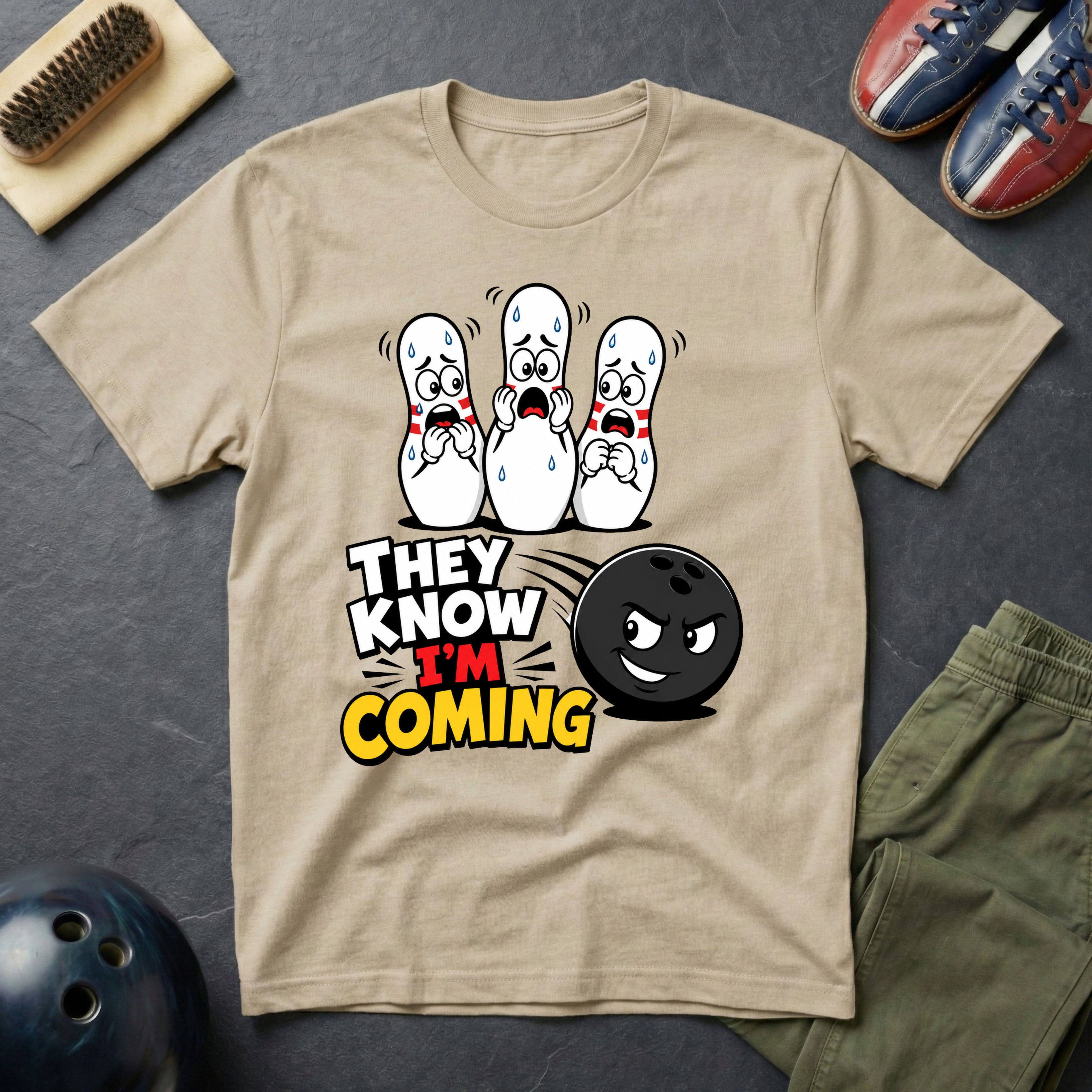 They Know I'm Coming T-Shirt