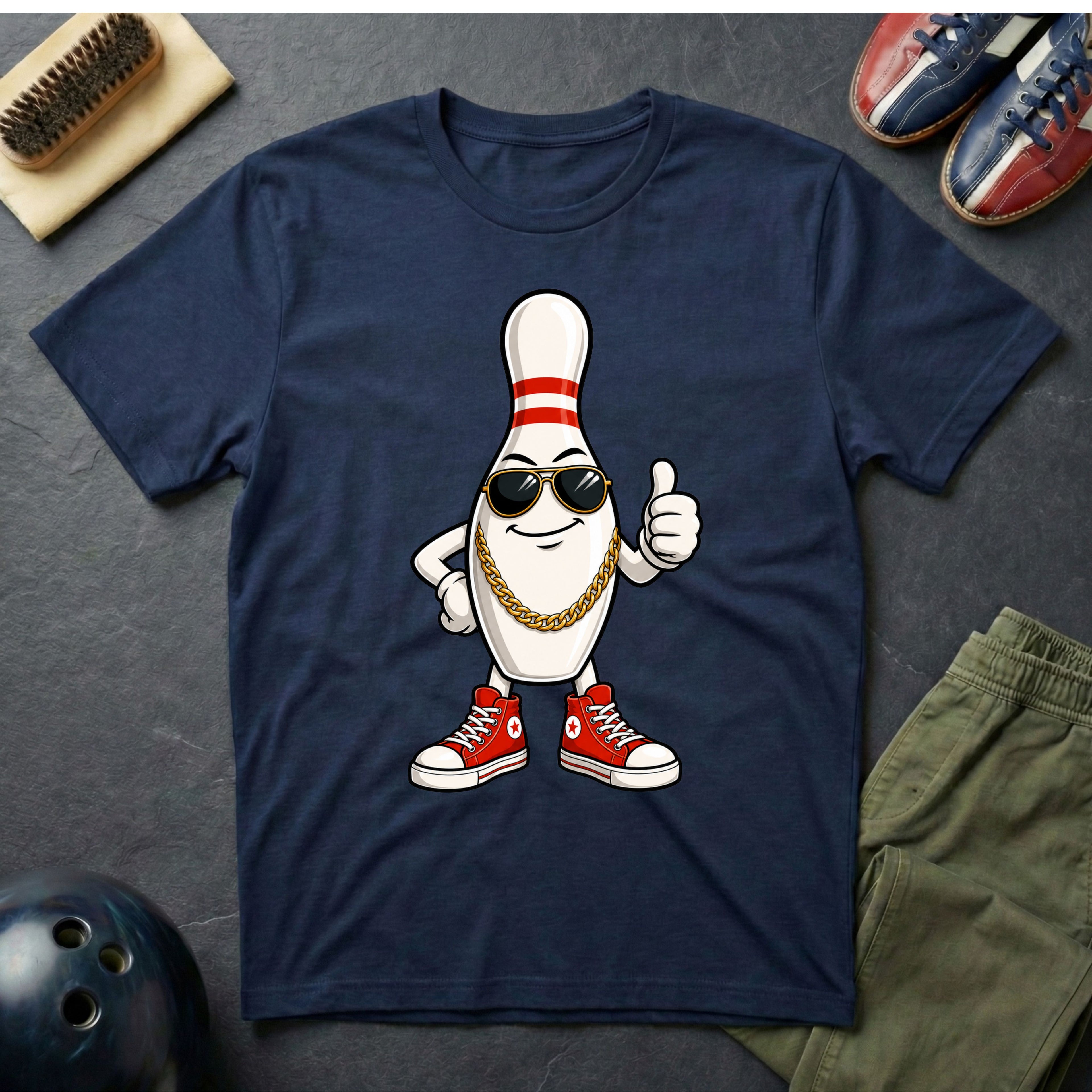 Cool Bowling Pin T-Shirt