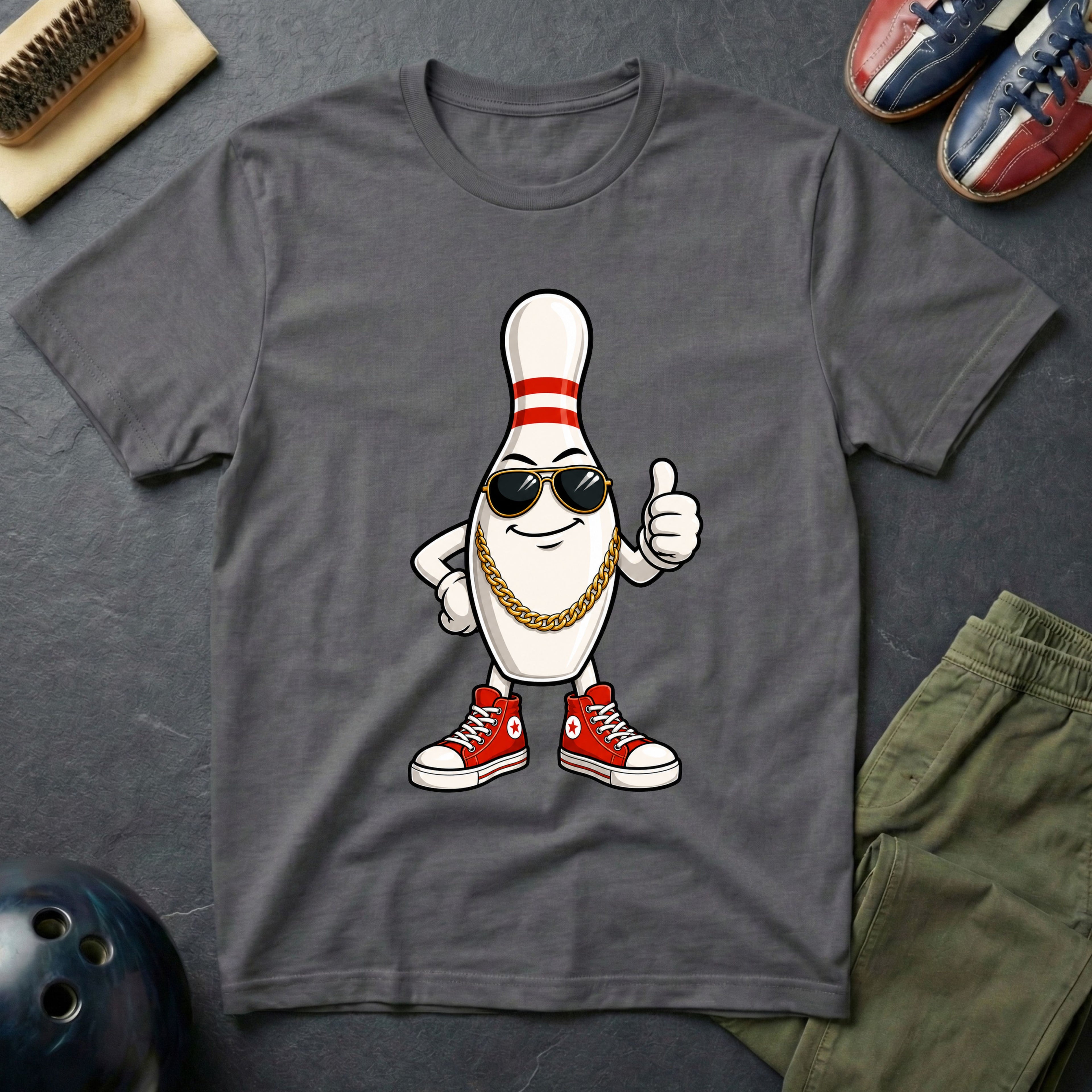 Cool Bowling Pin T-Shirt