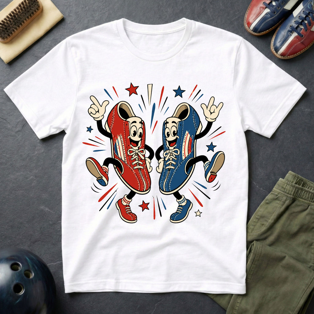 Dancing Bowling Shoes T-Shirt