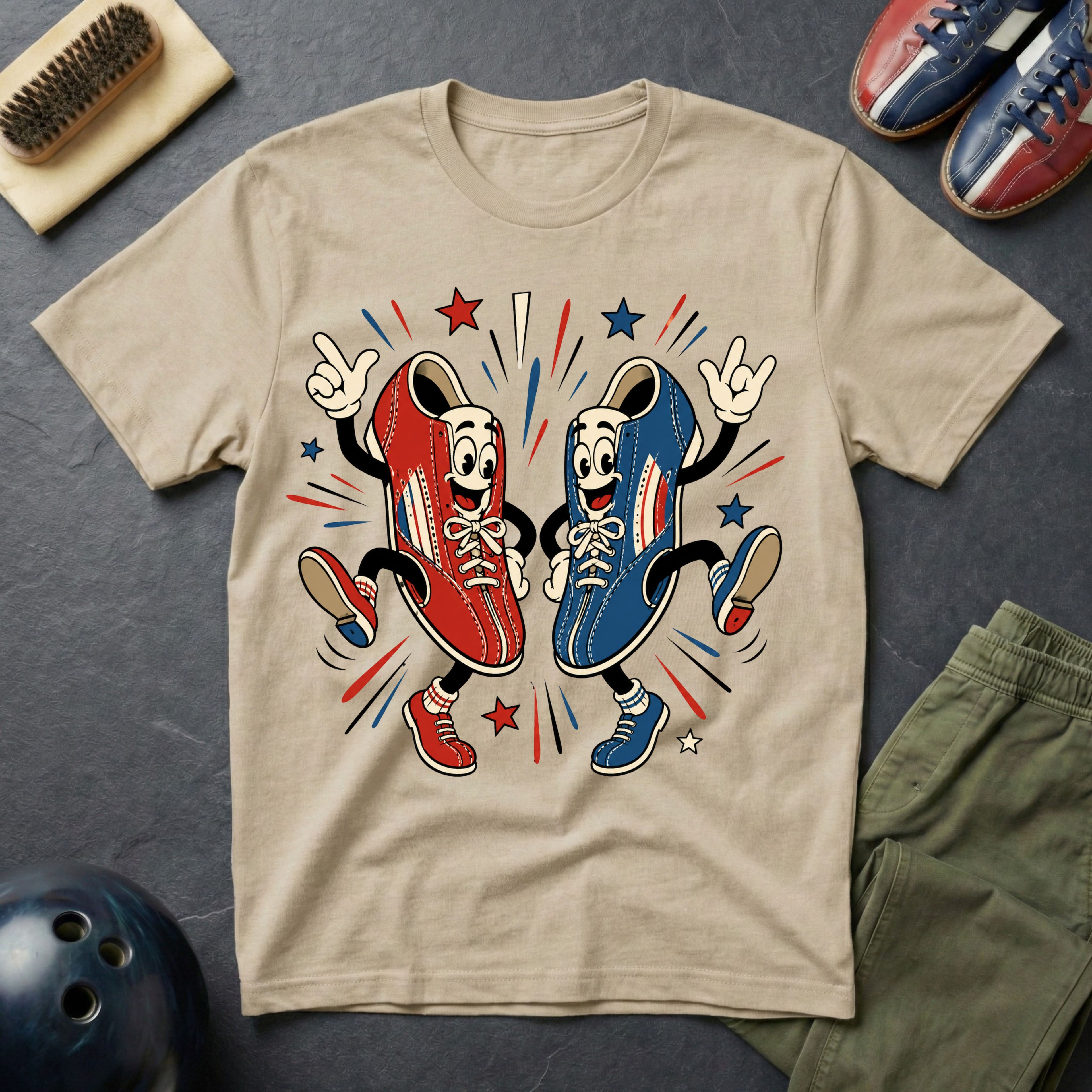 Dancing Bowling Shoes T-Shirt