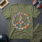 Bowling Peace Sign T-Shirt
