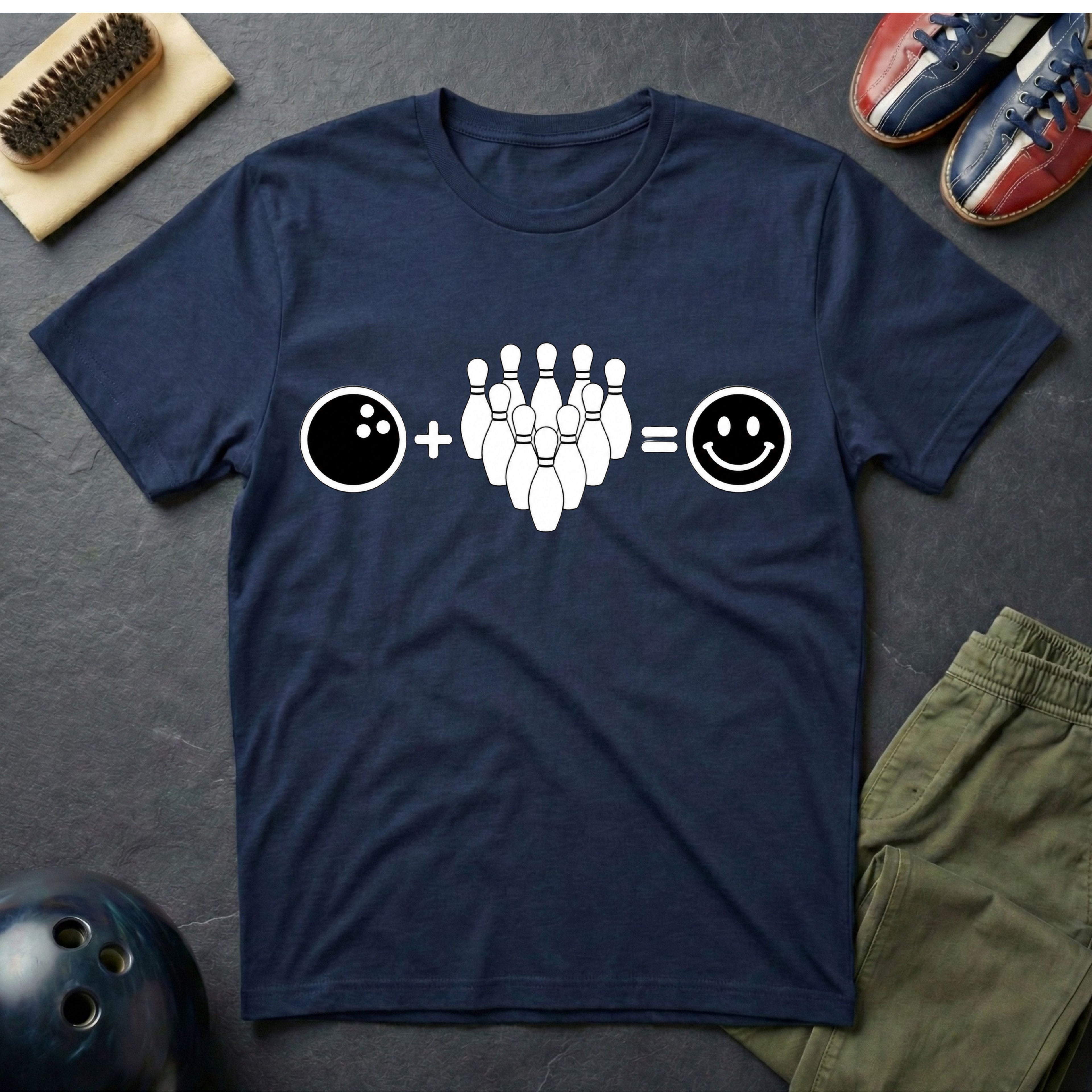 Bowling Makes Me Happy T-Shirt