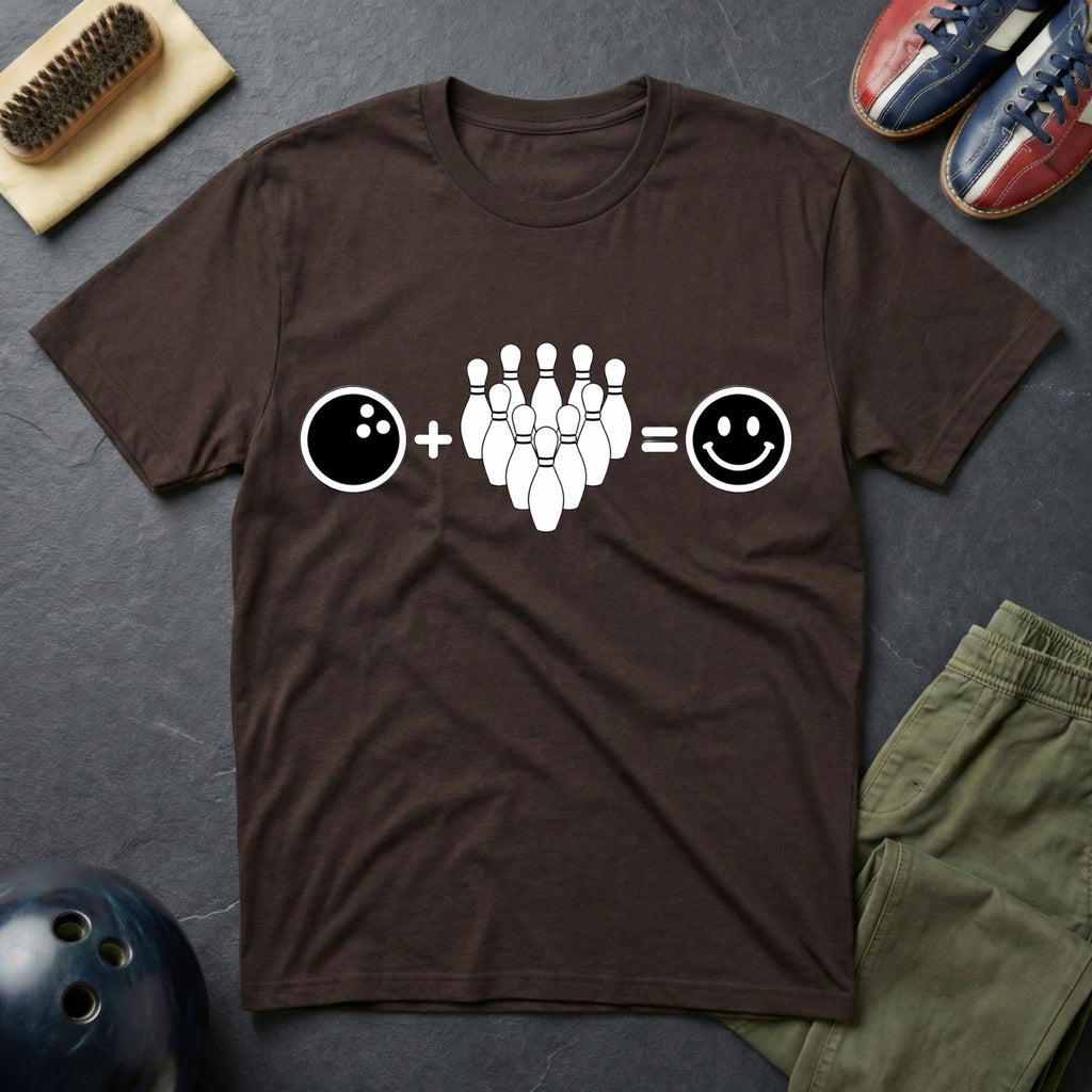 Bowling Makes Me Happy T-Shirt