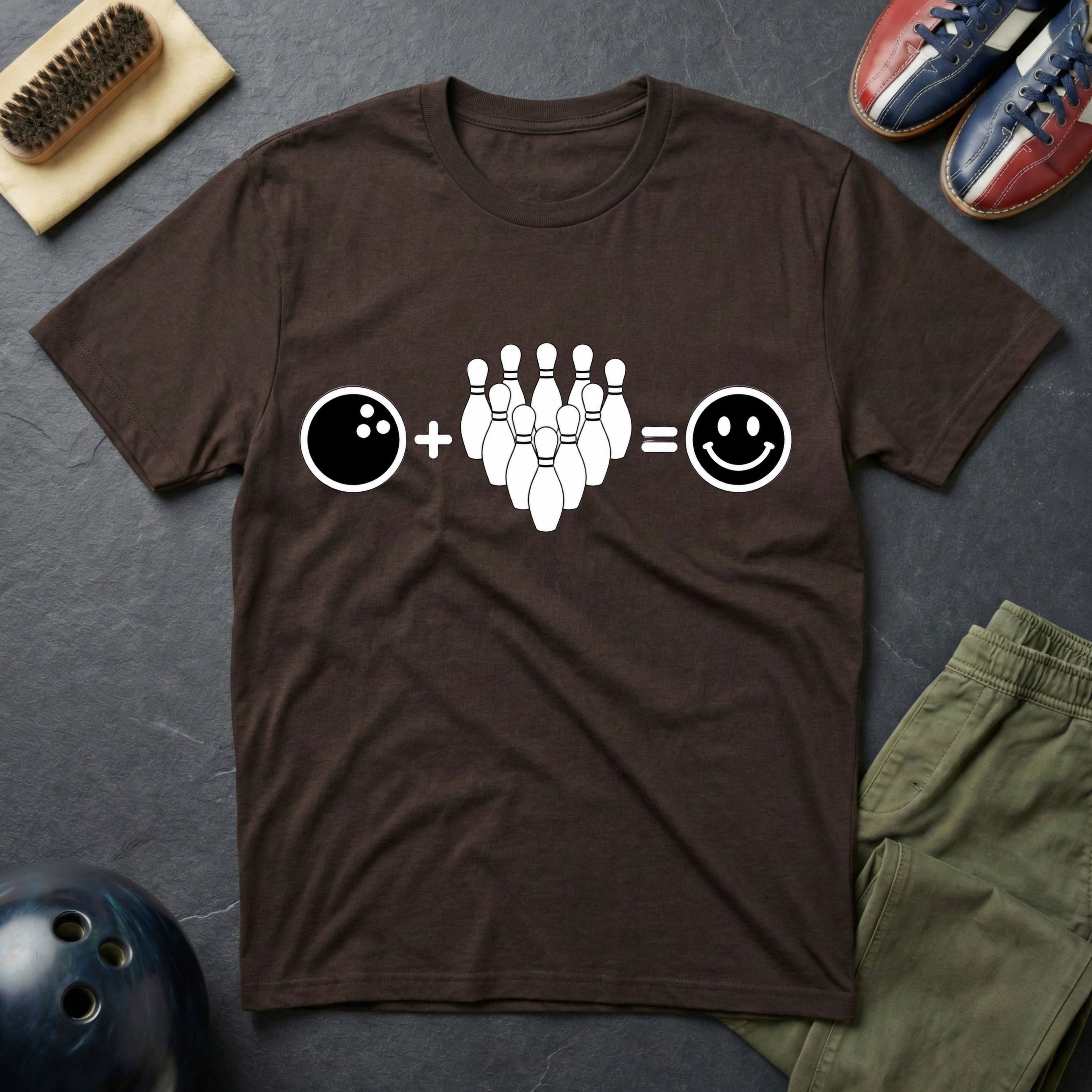 Bowling Makes Me Happy T-Shirt
