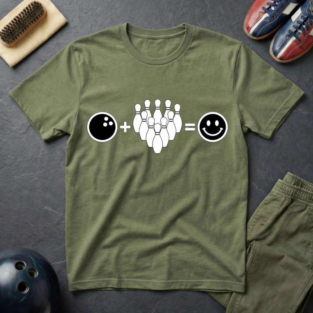Bowling Makes Me Happy T-Shirt