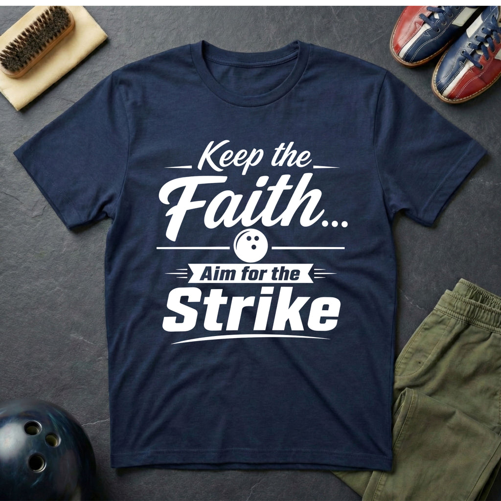 Keep The Faith Aim For The Strike T-Shirt