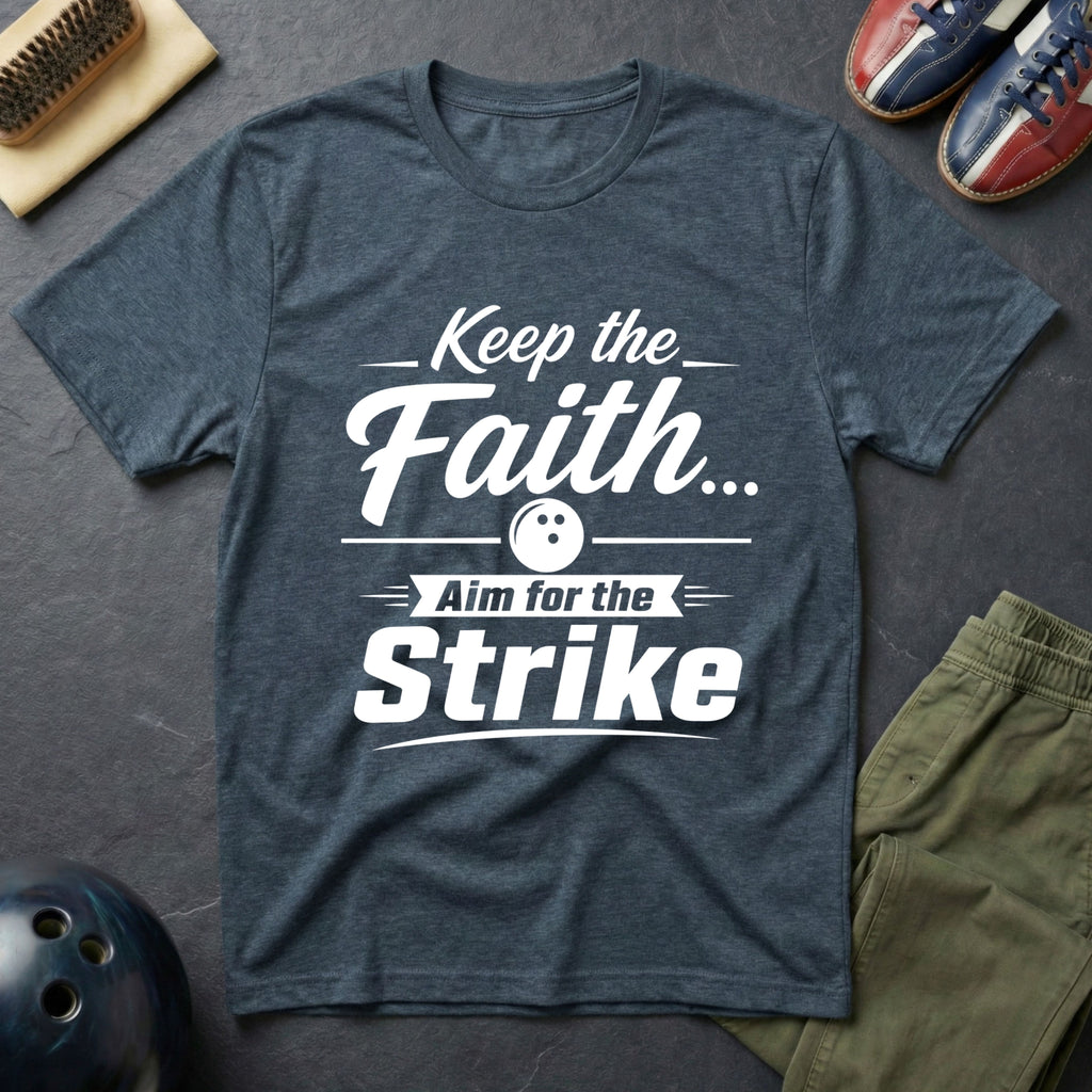 Keep The Faith Aim For The Strike T-Shirt