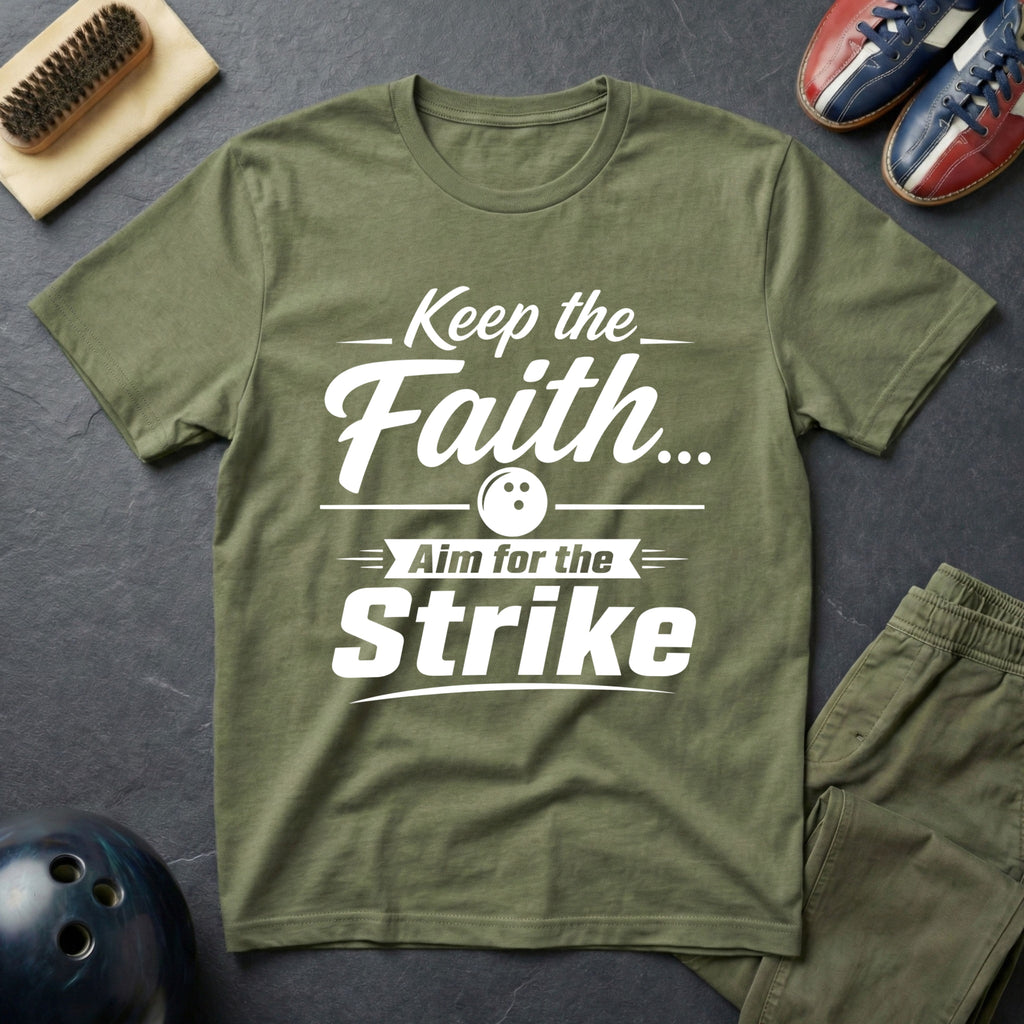 Keep The Faith Aim For The Strike T-Shirt