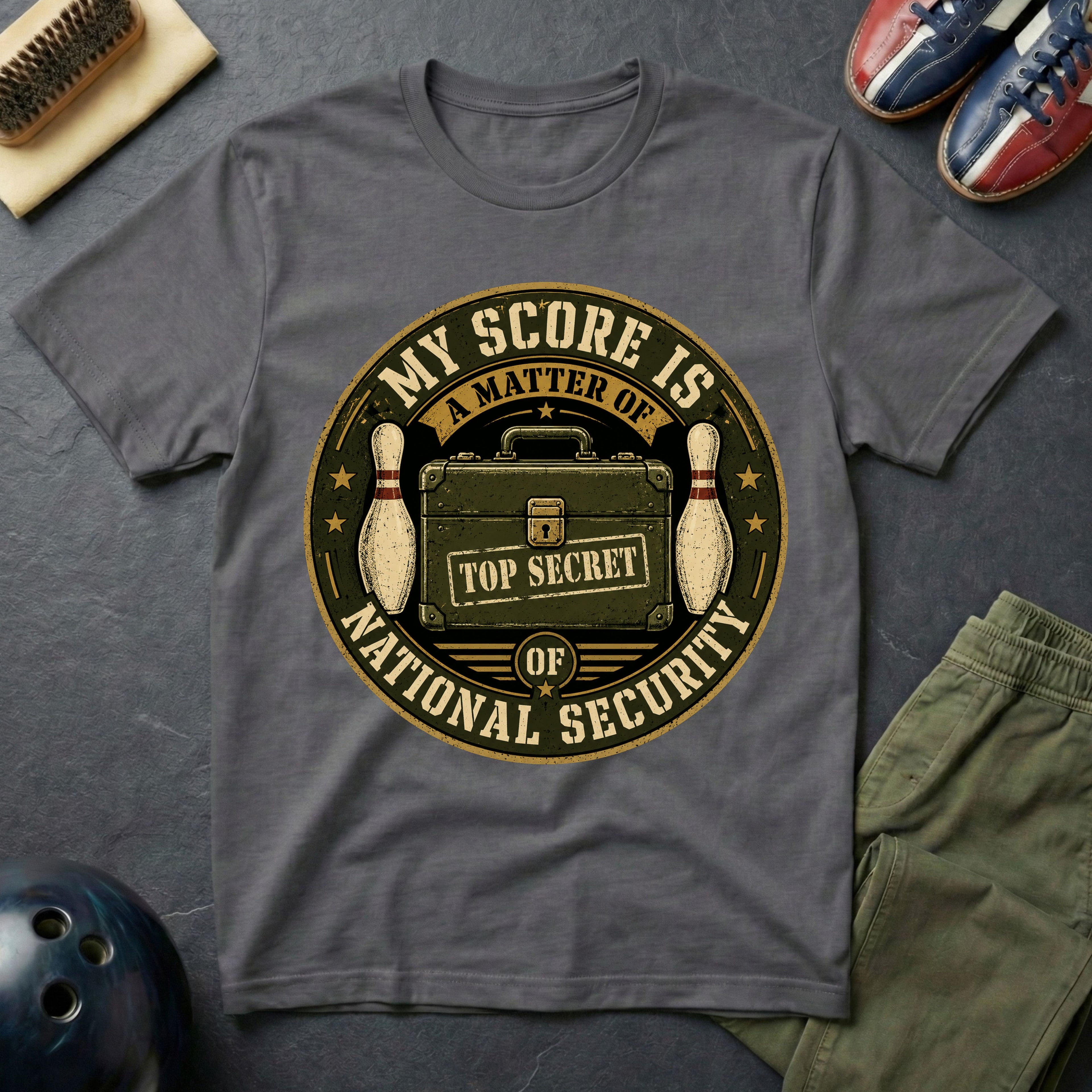 My Score Is A Matter Of National Security T-Shirt