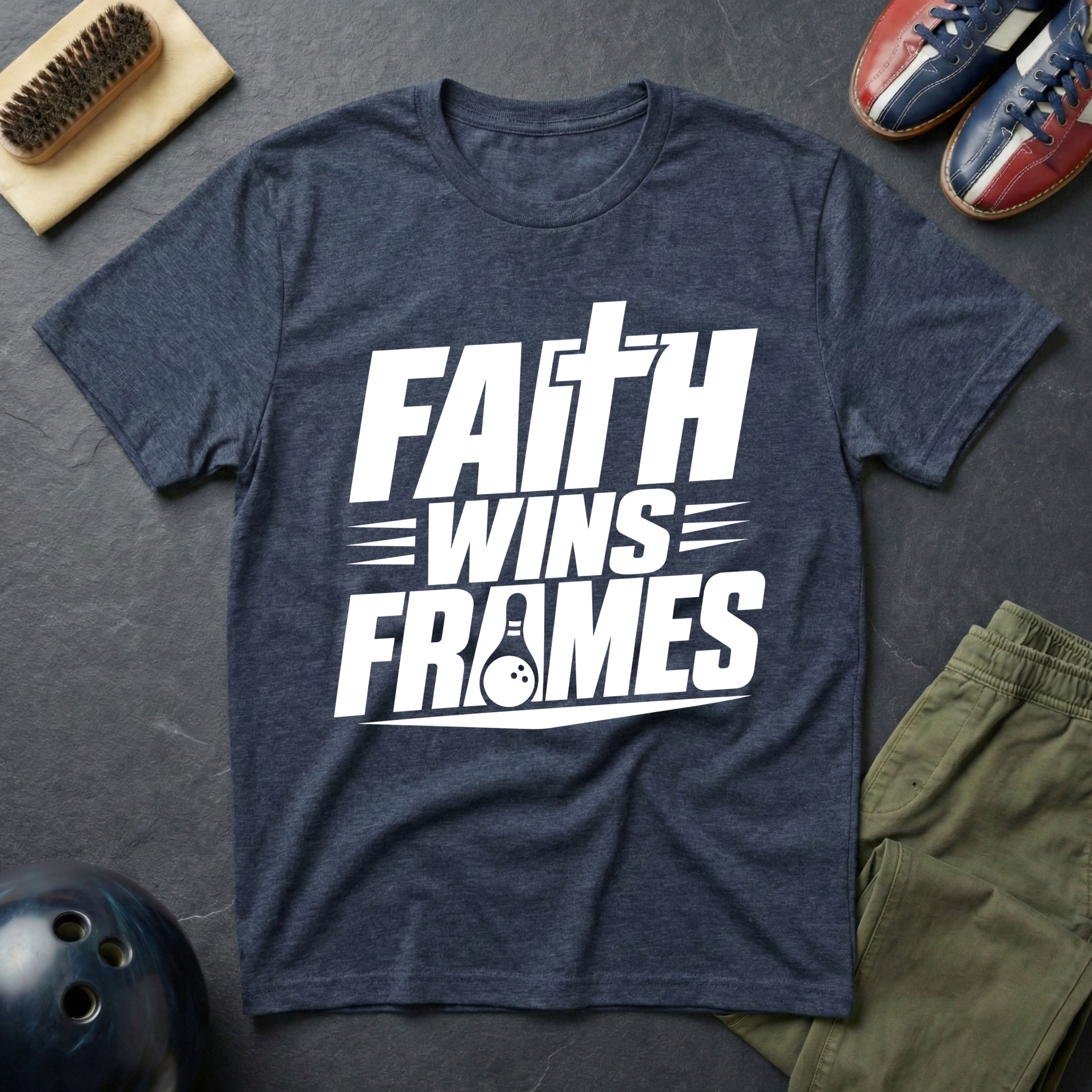 Faith Wins Frames T-Shirt