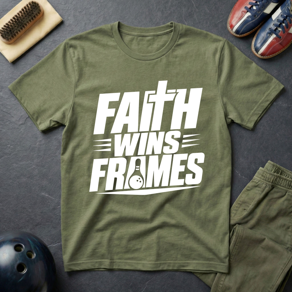 Faith Wins Frames T-Shirt