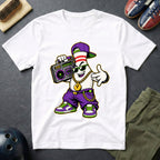 Hip-Hop Pin Mascot T-Shirt