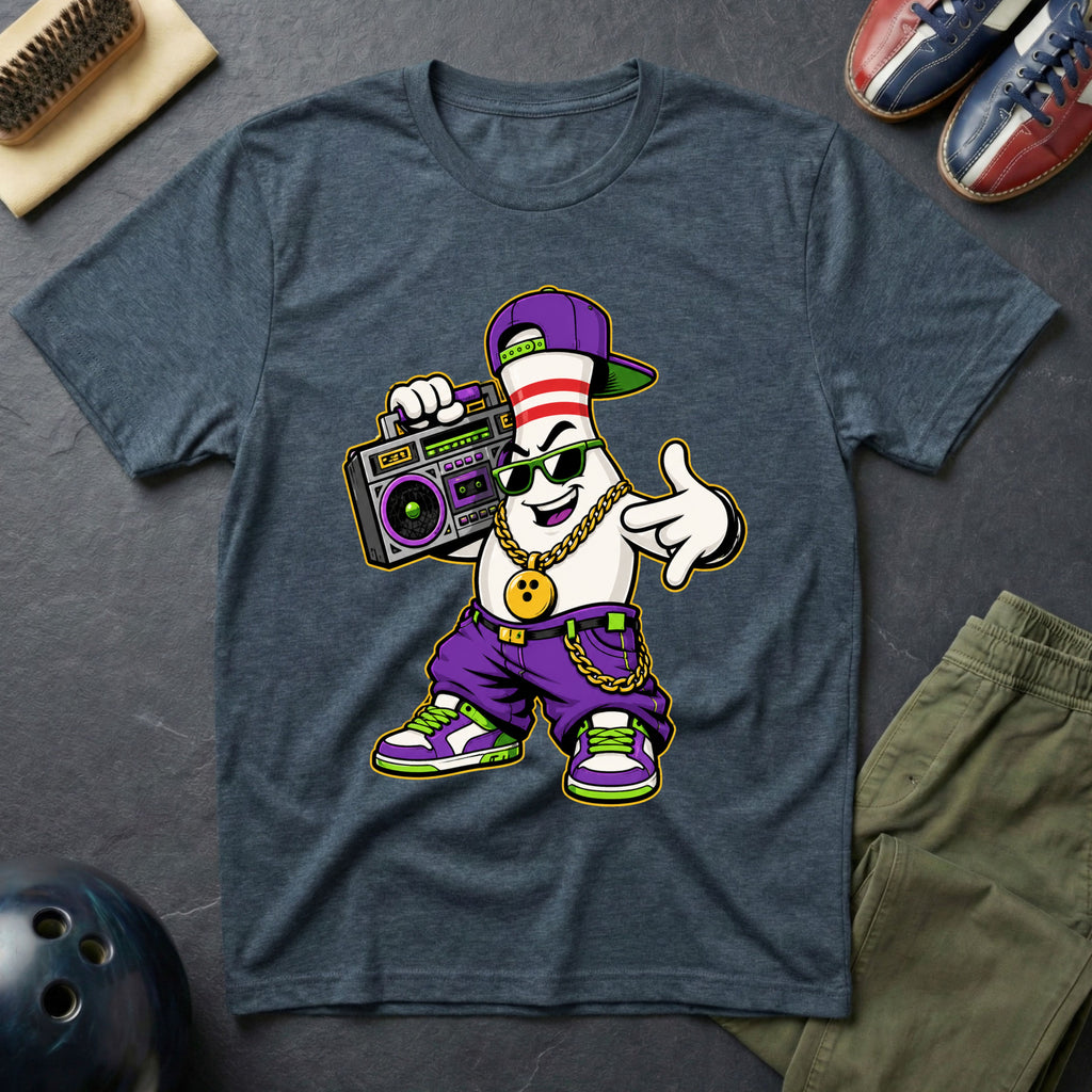 Hip-Hop Pin Mascot T-Shirt
