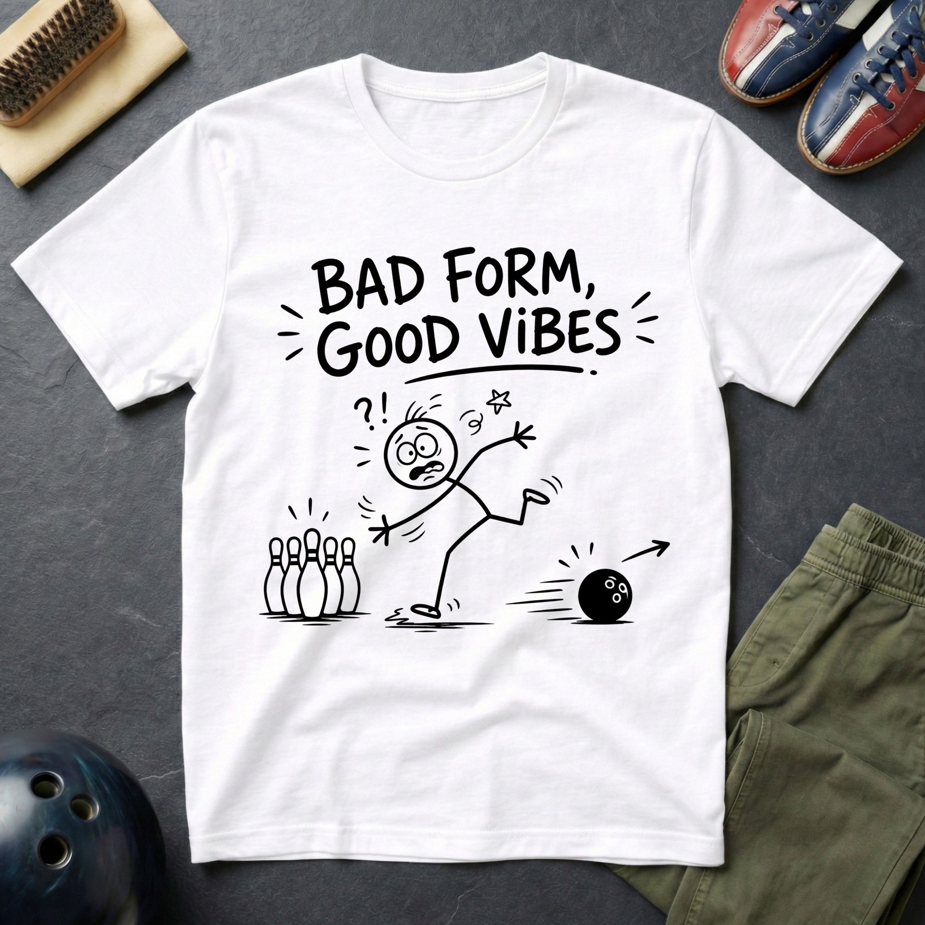 Bad Form Good Vibes T-Shirt