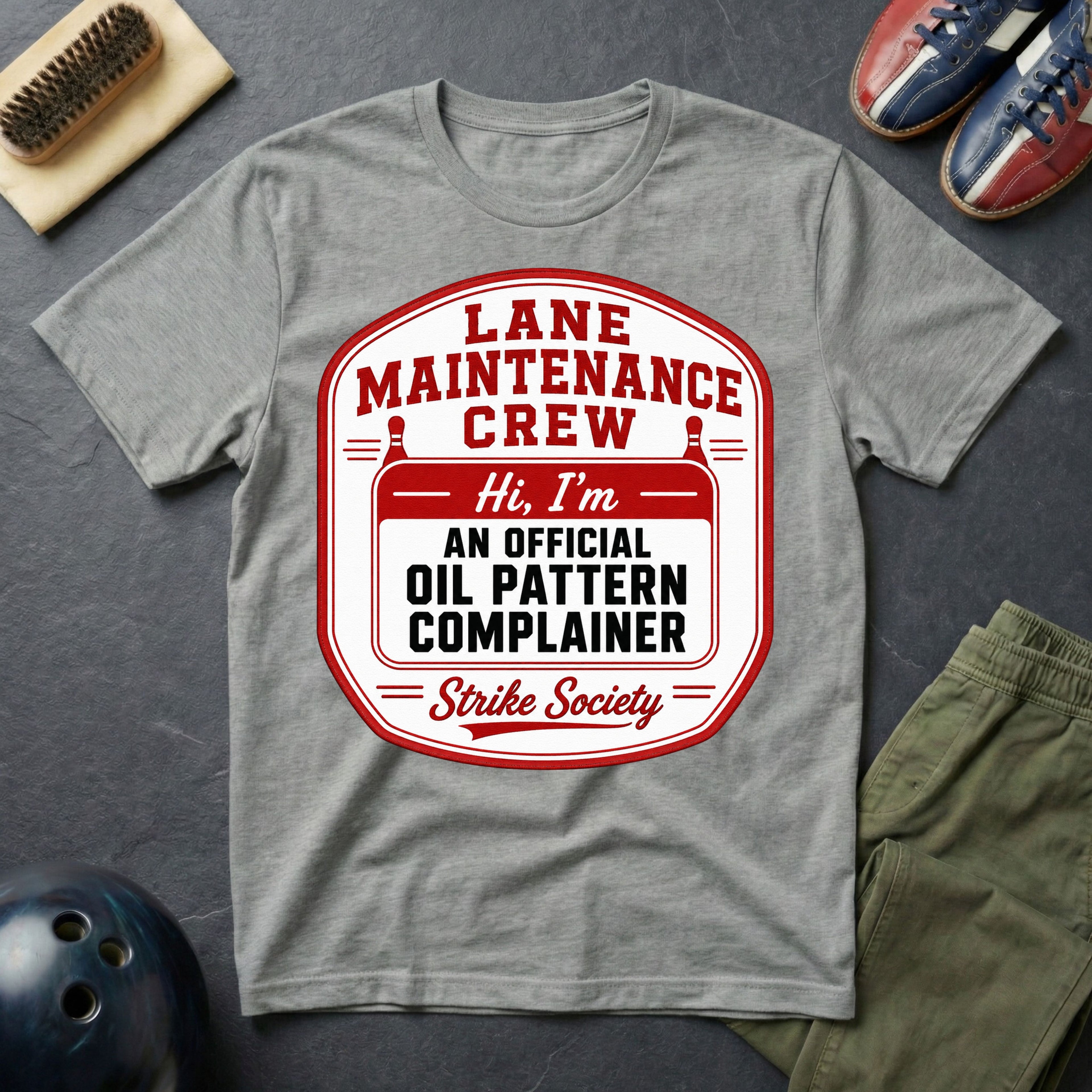 Lane Maintenance Crew T-Shirt