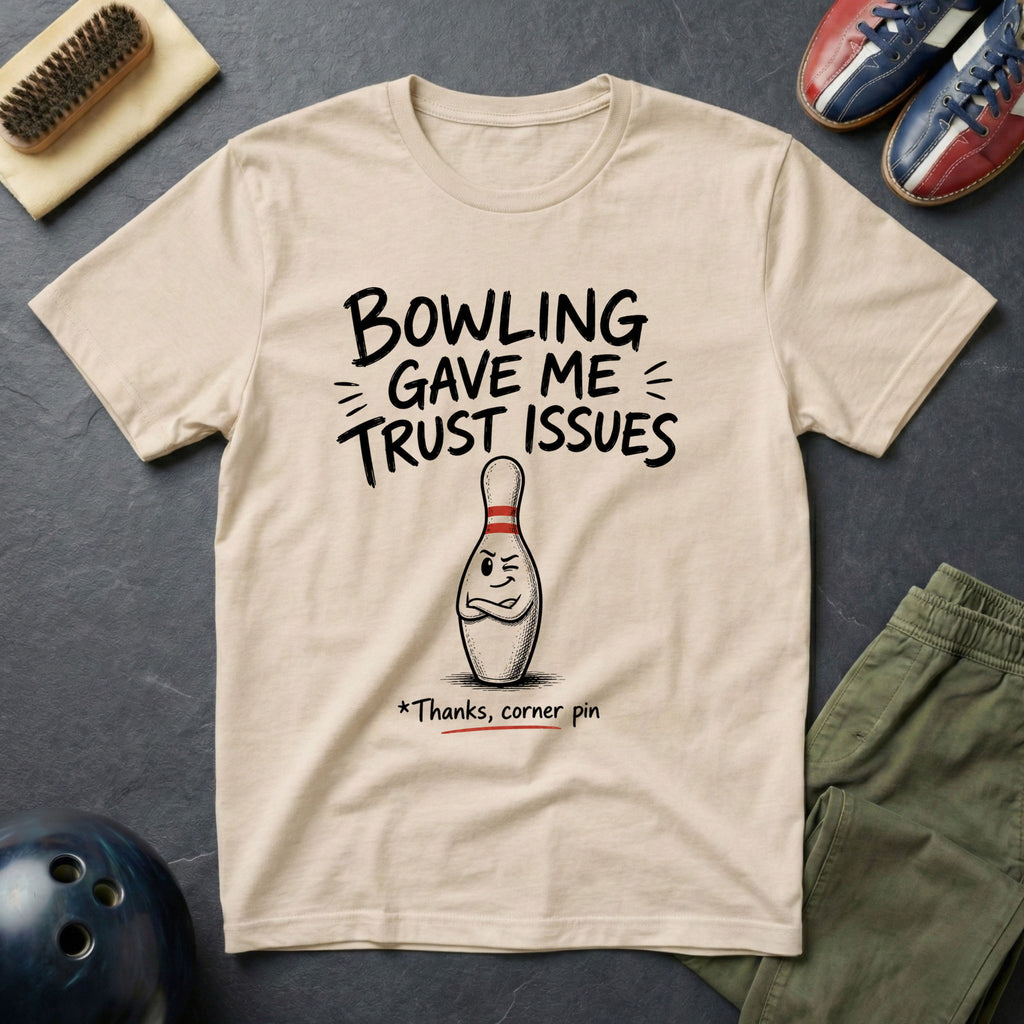 Bowling Gave Me Trust Issues T-Shirt